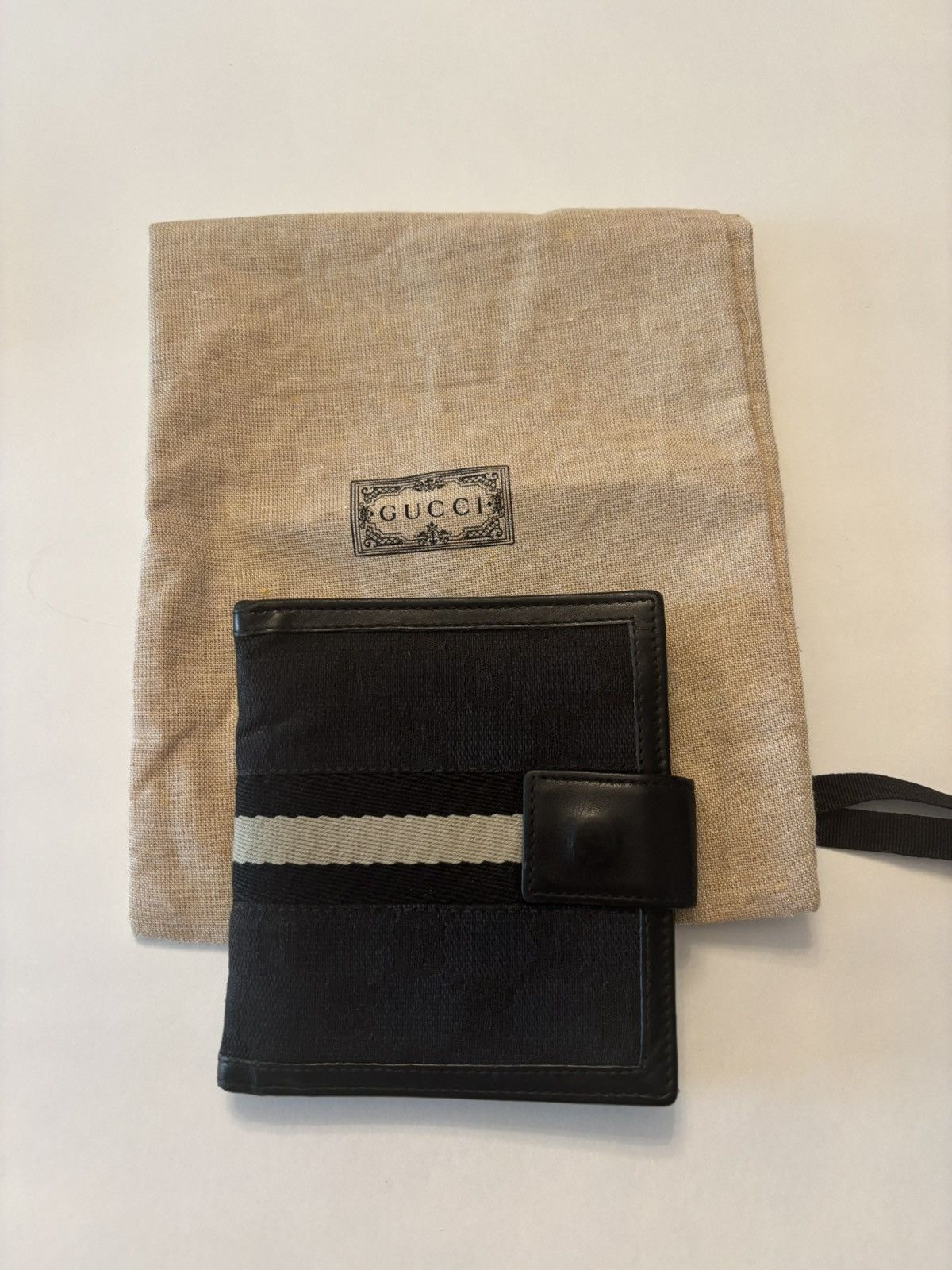 Gucci Gucci GG Canvas Black Sherry Line Trifold Size ONE SIZE - 7 Thumbnail