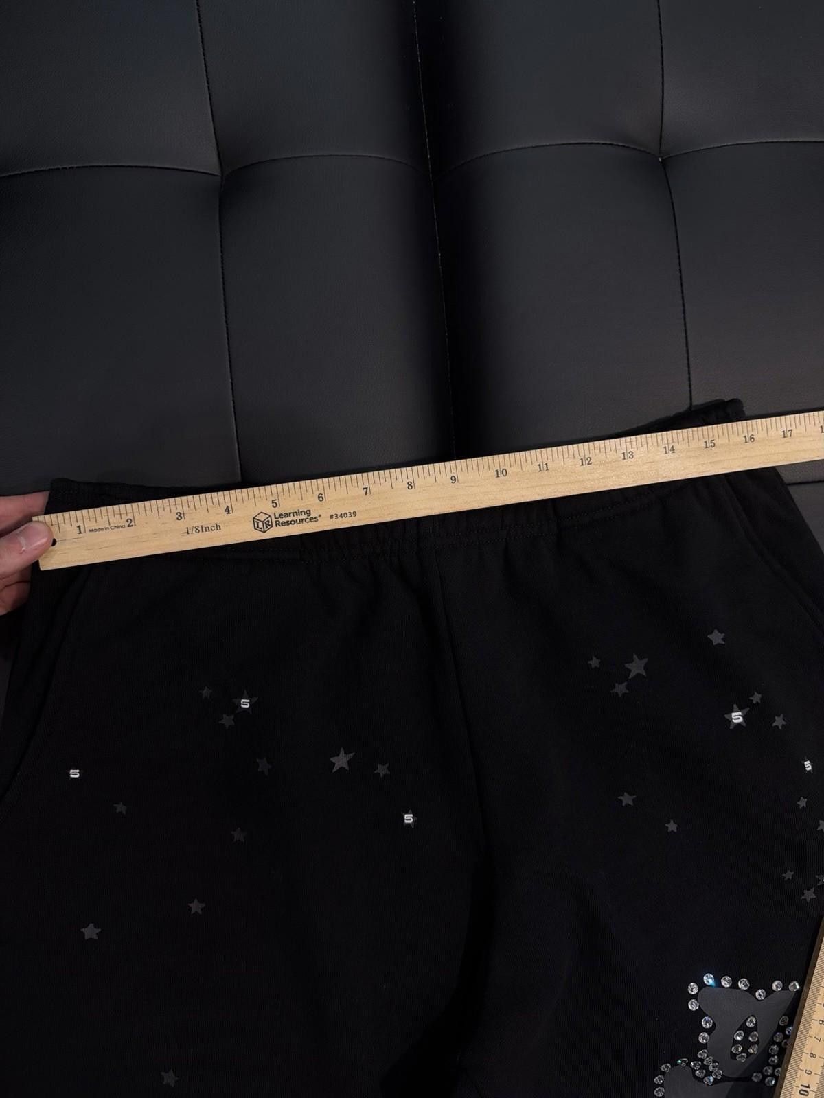 Sp5der Large Sp5der Worldwide Black VVS Stone Sweatpants Spider Size US 34 / EU 50 - 12 Thumbnail
