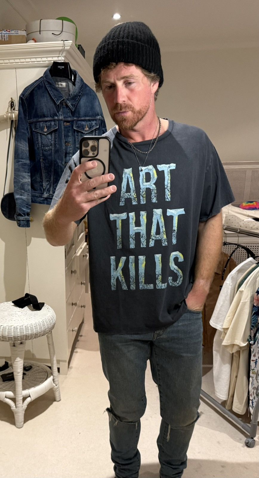 Gallery Dept. Gallery Dept Art that Kills logo t shirt Large Size US L / EU 52-54 / 3 - 3 Thumbnail