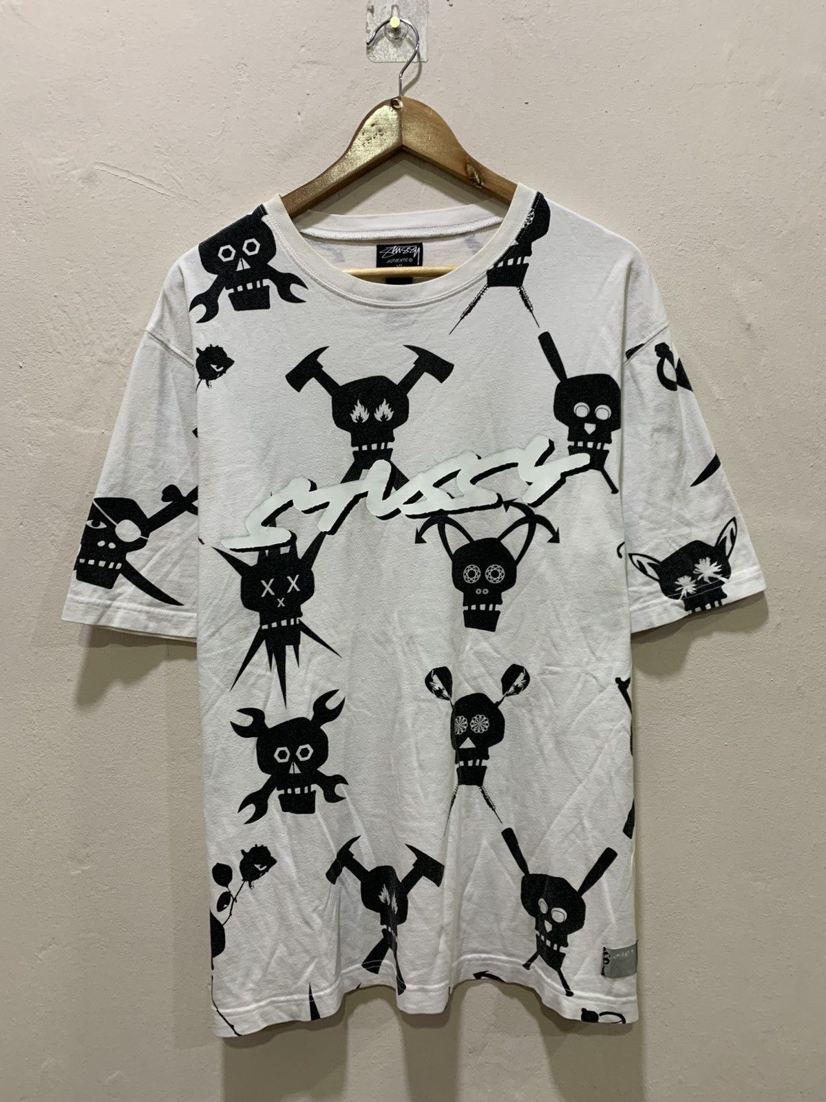 Stussy Stussy x Futura T shirt | Grailed