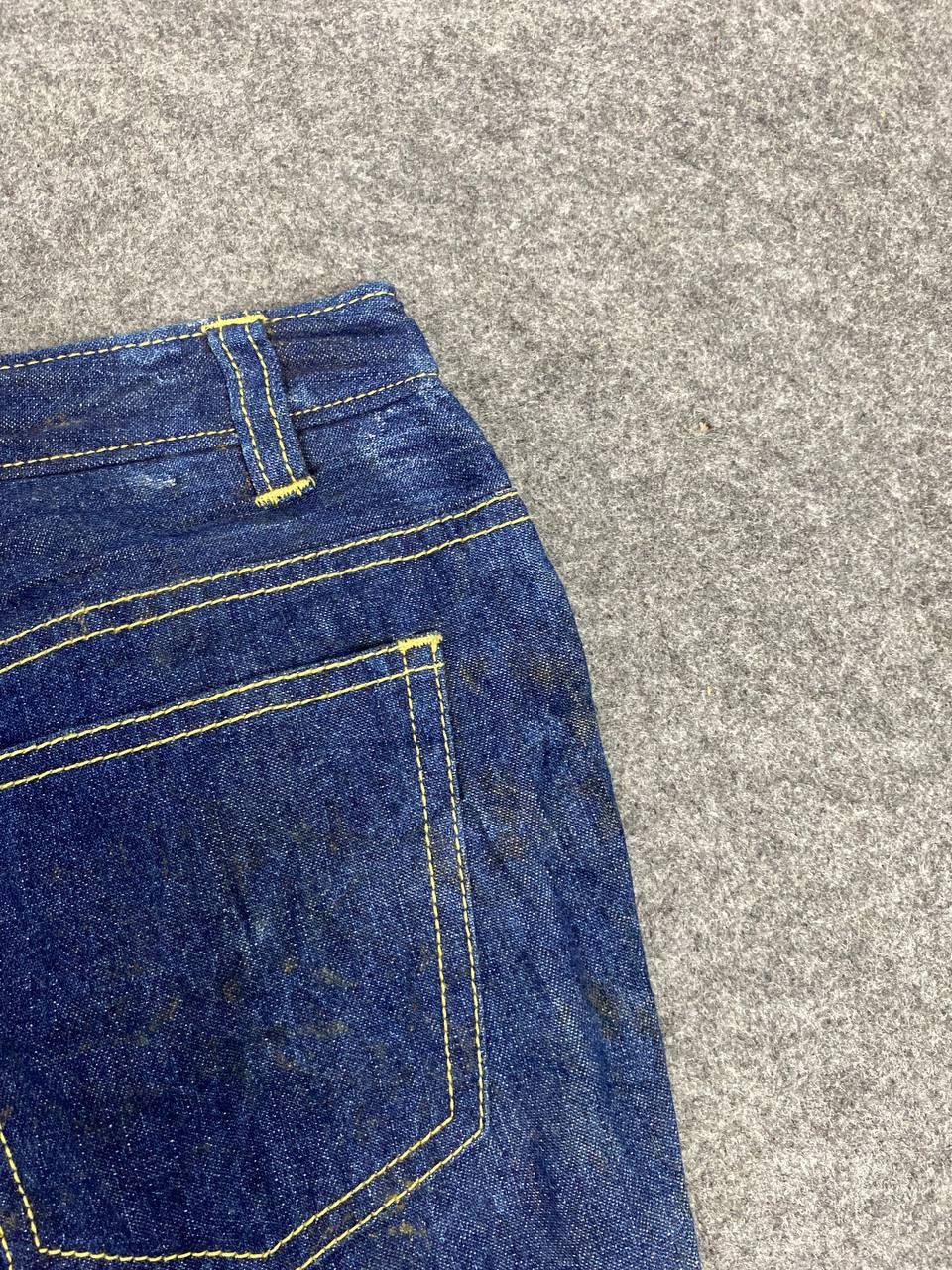 Japanese Brand vintage japanese brand bootcut flare denim nice design Size 28" / US 6 / IT 42 - 4 Thumbnail