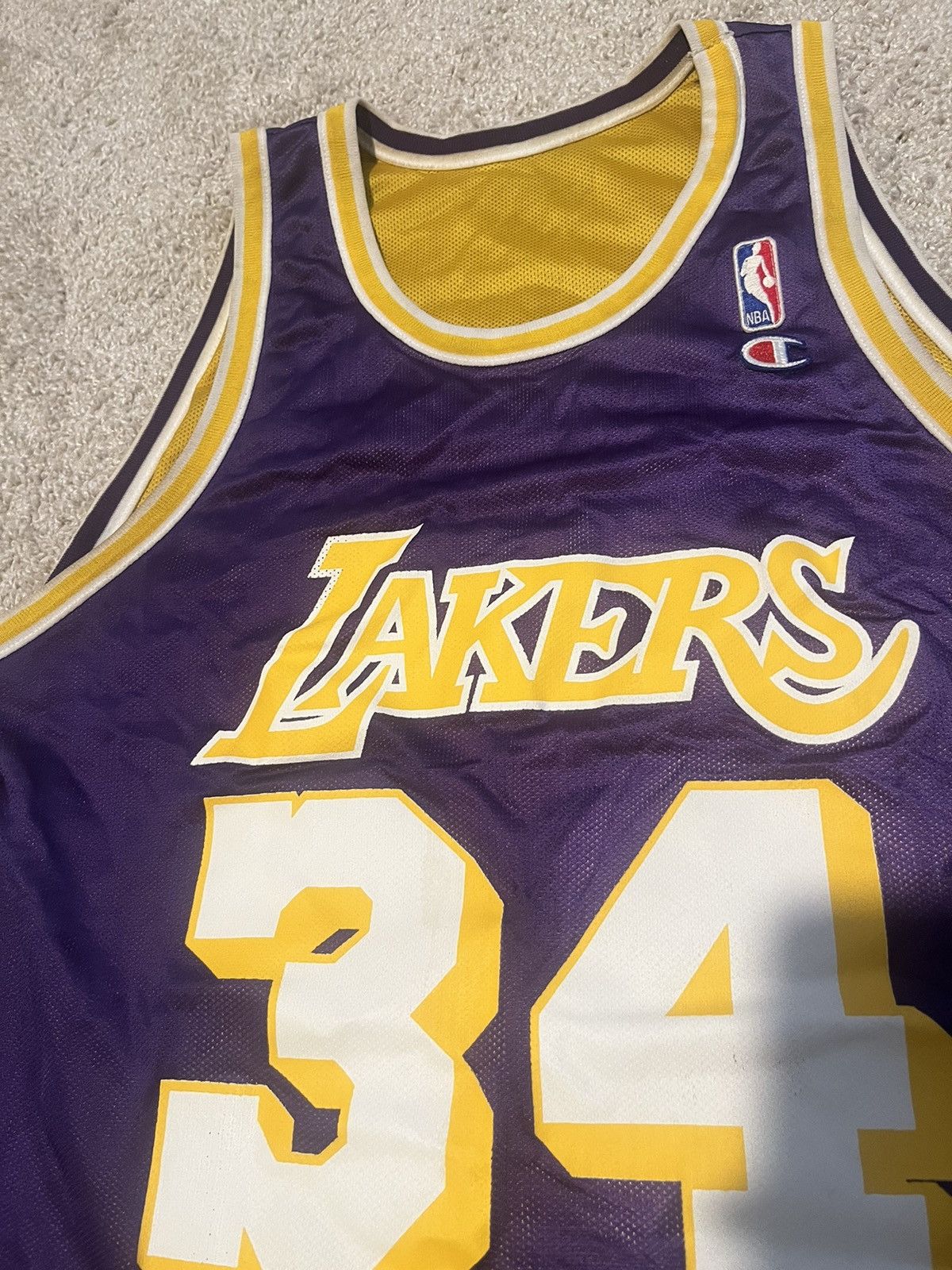 Champion × NBA Reversible Champion Lakers Jersey Size US L / EU 52-54 / 3 - 7 Thumbnail