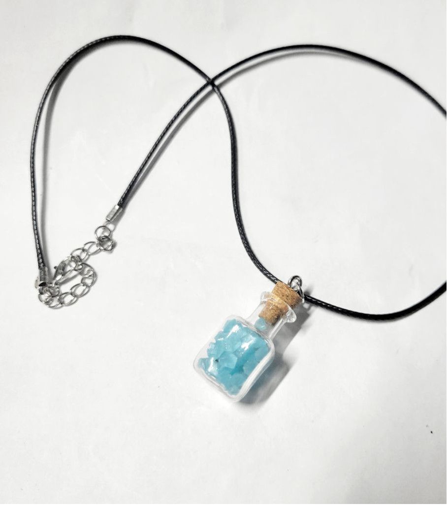 Handmade Hand crafted glow in the dark pendant necklace Size ONE SIZE - 1 Thumbnail