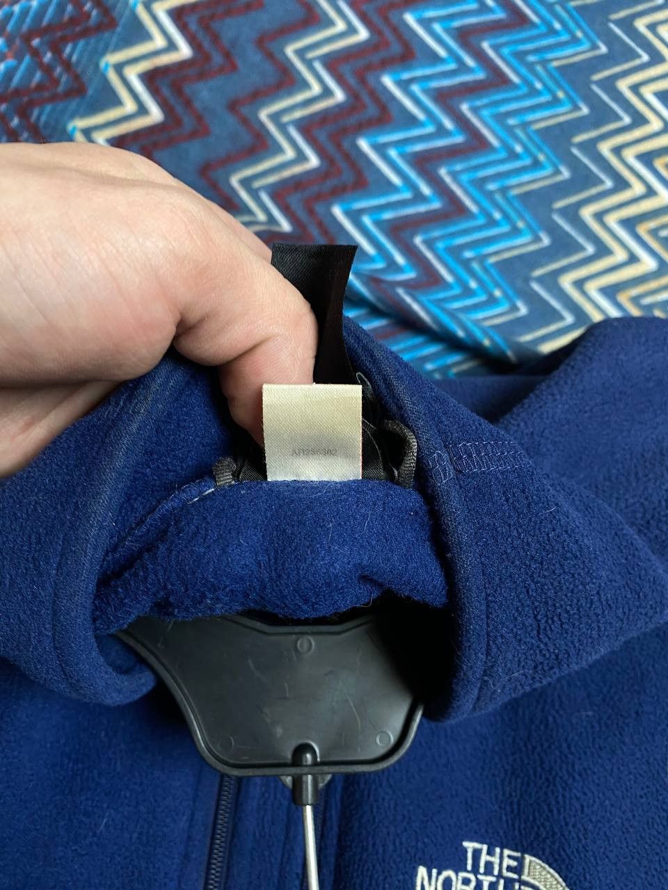 The North Face × Vintage The North Face Fleece Zip Sweater Fleece Size US XXL / EU 58 / 5 - 5 Thumbnail