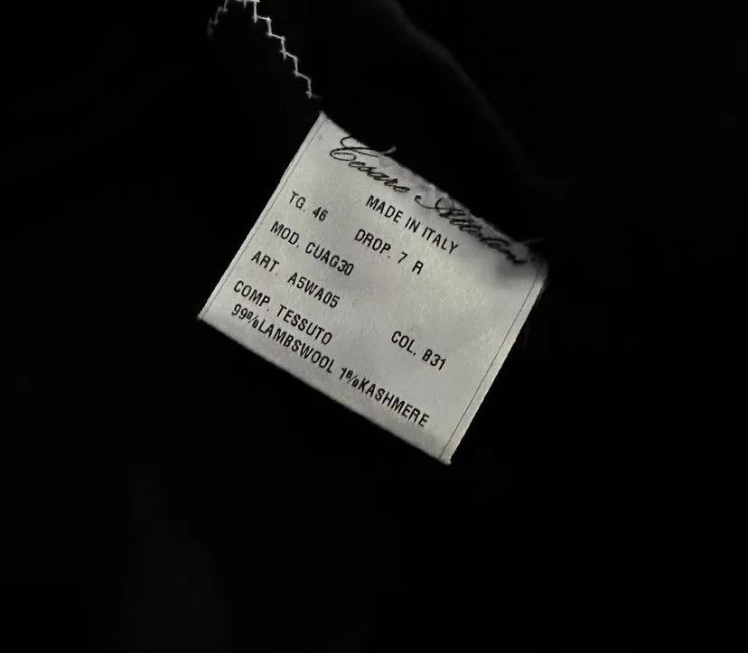 Cesare Attolini Cesare Attolini Navy 99% Wool 1% Cashmere Overcoat 46 Size US S / EU 44-46 / 1 - 6 Thumbnail