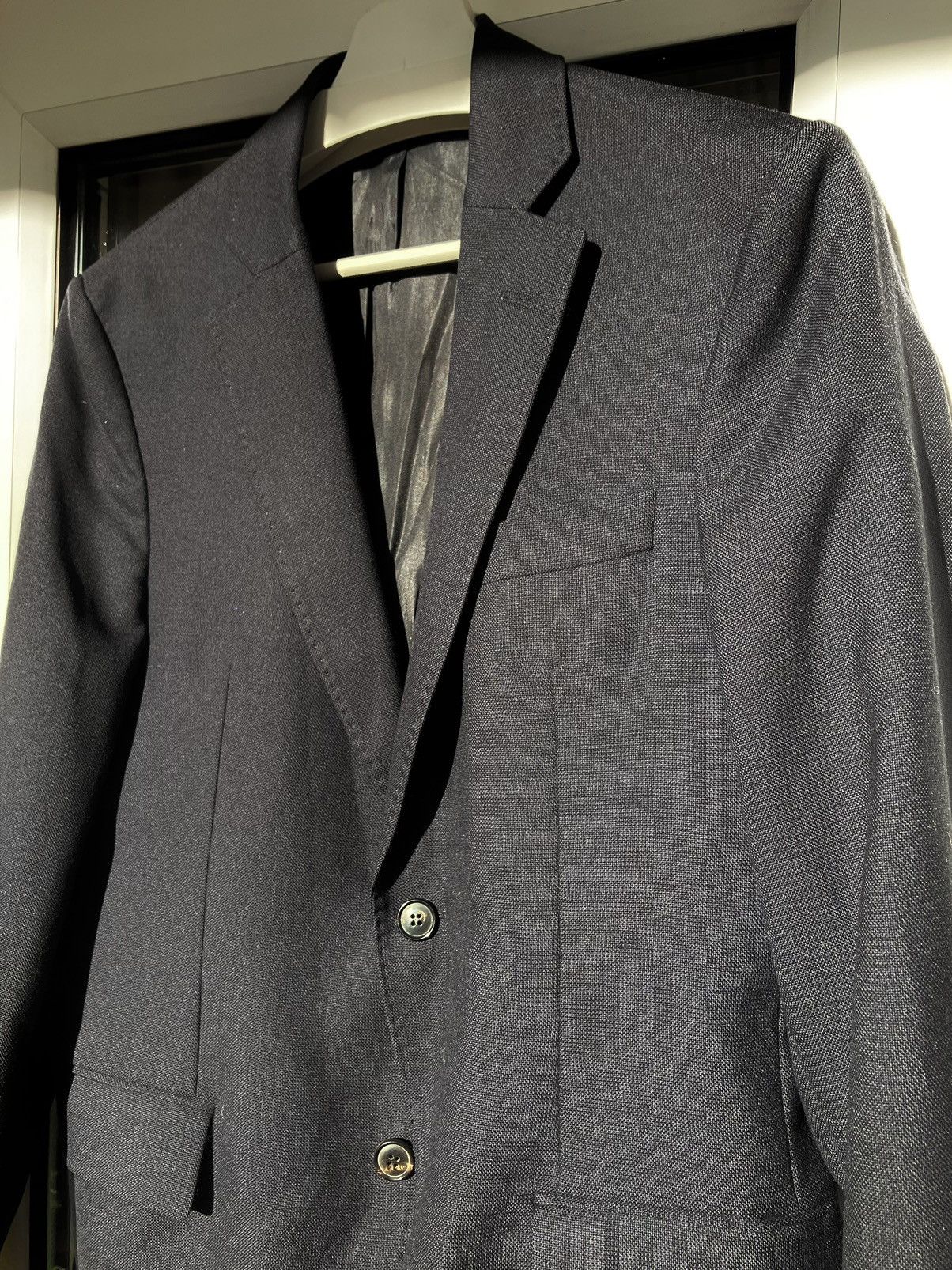 Officine Generale OFFICINE GENERALE Wool Blazer NEW RRP $665 Navy EU 48 Porter Size 38R - 7 Thumbnail