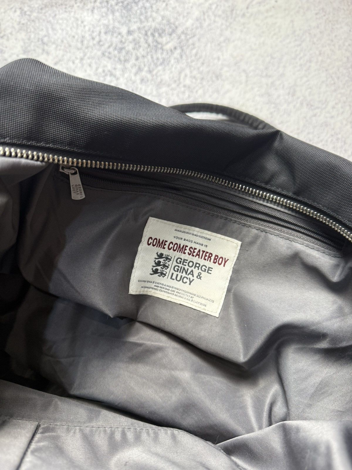 Japanese Brand GGL Bag George Gina&Lucy Come Come Starter Boy Bag Size ONE SIZE - 16 Thumbnail