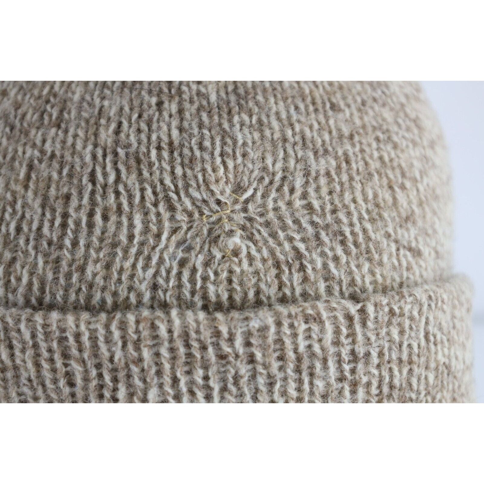 Vintage Vintage 90s Streetwear Wool Blend Ribbed Knit Winter Beanie Size ONE SIZE - 2 Thumbnail