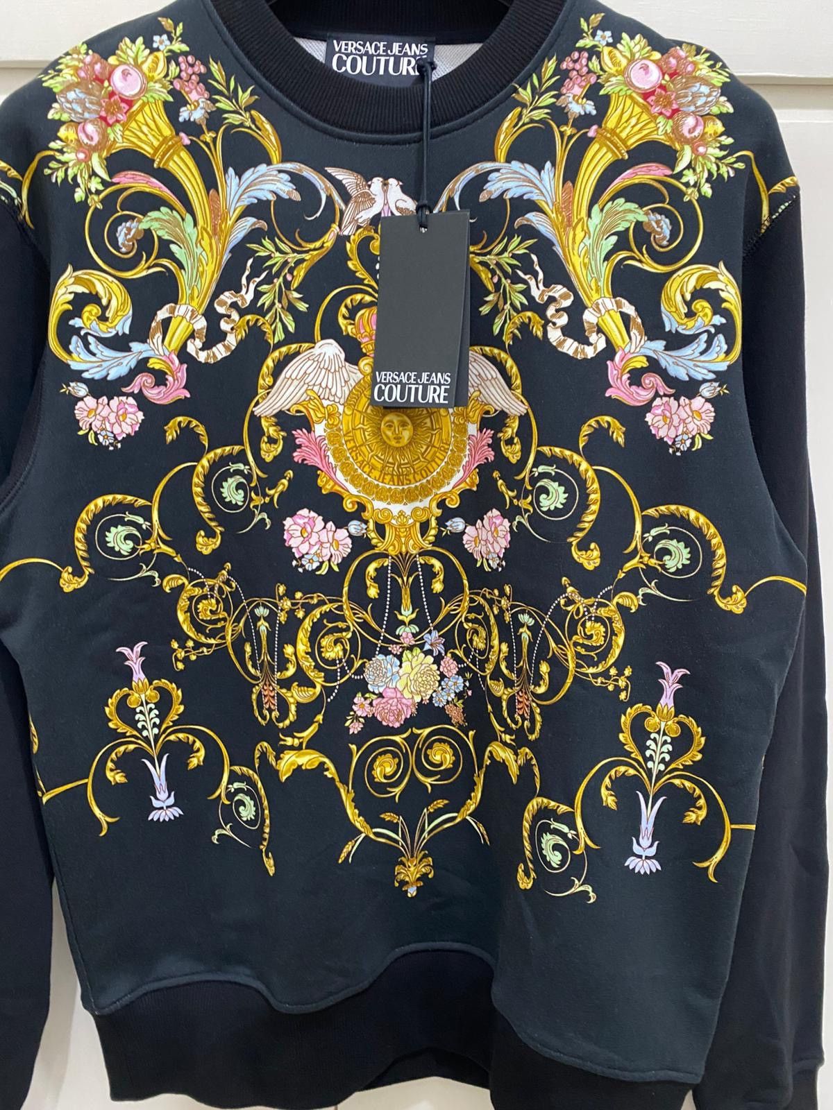 Versace Jeans Couture Versace Jeans Culture Sweatshirt Panel Tuileries M, black Size US M / EU 48-50 / 2 - 3 Thumbnail