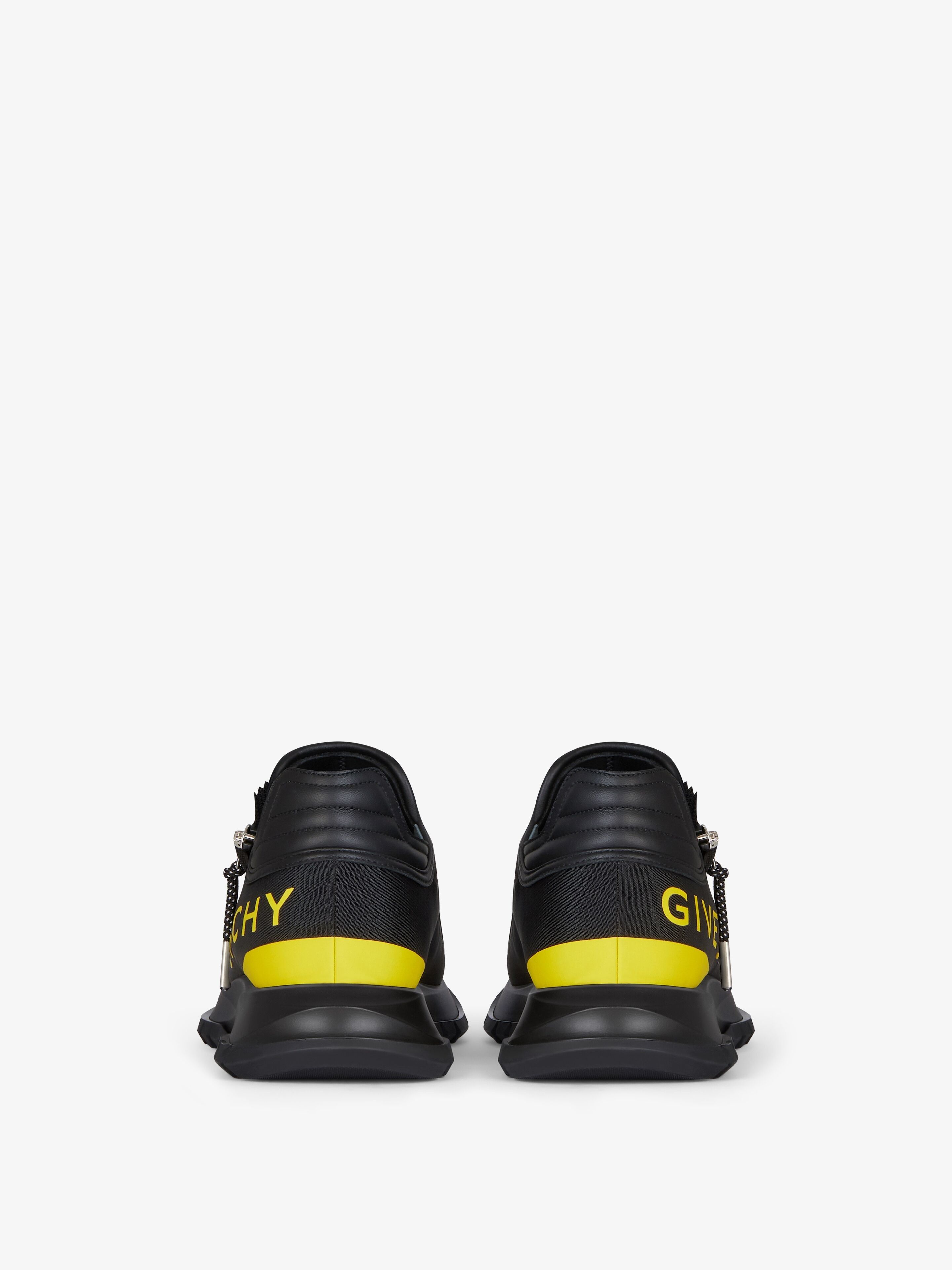 Givenchy o1srvl11e0325 Runner Sneakers In Synthetic Fiber With Zip Size US 8 / EU 41 - 7 Thumbnail