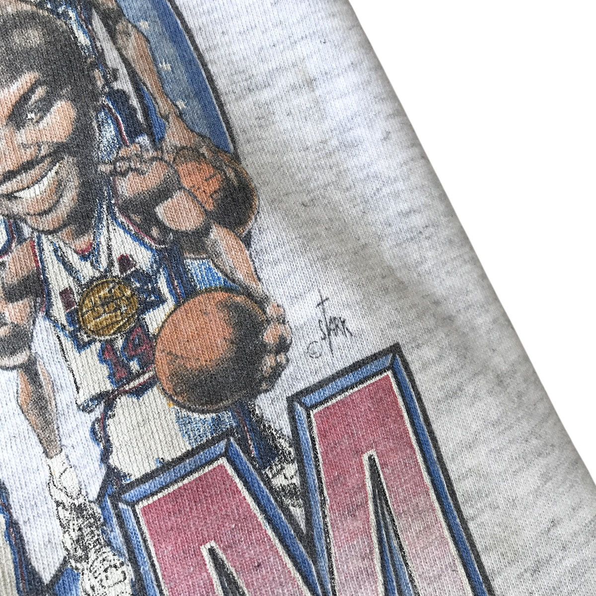 NBA × Salem Sportswear × Vintage Dream Team USA Olympics ‘92 Barcelona Vintage 90s Kids Tee Size US L / EU 52-54 / 3 - 4 Thumbnail