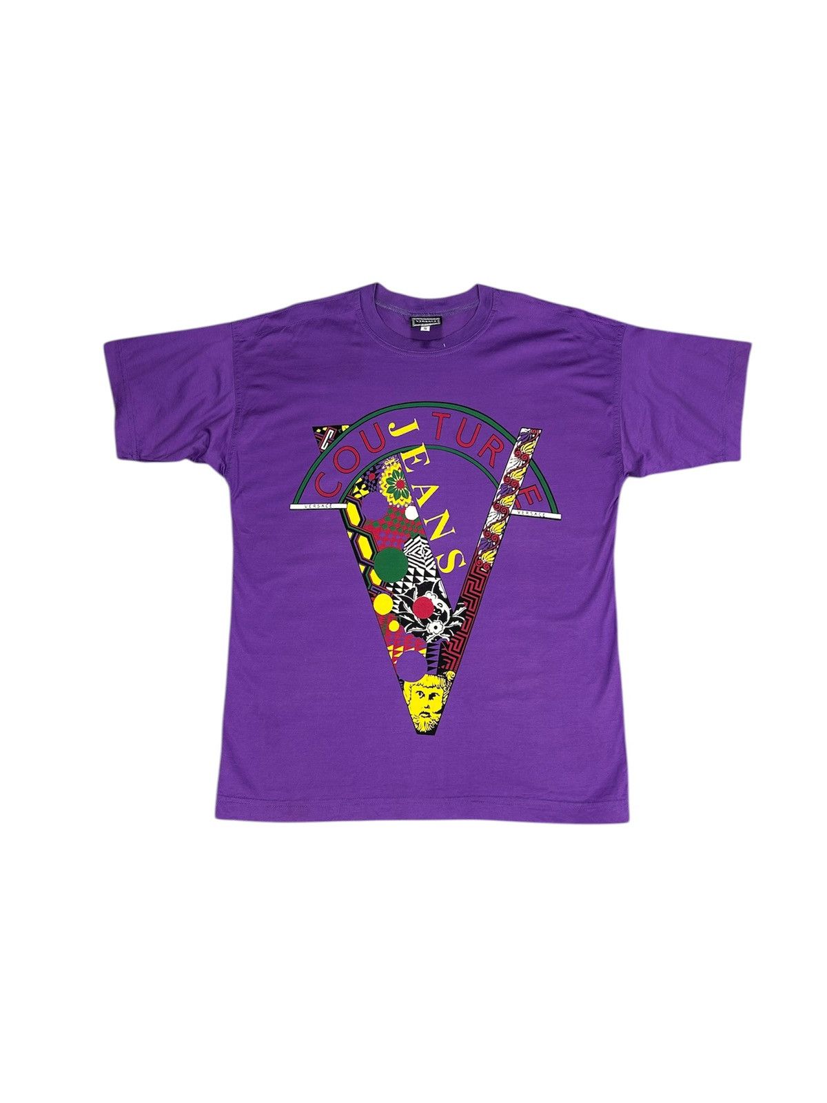 Versace Jeans Couture Vintage Versace Jeans Couture T-Shirt Size US S / EU 44-46 / 1 - 1 Thumbnail