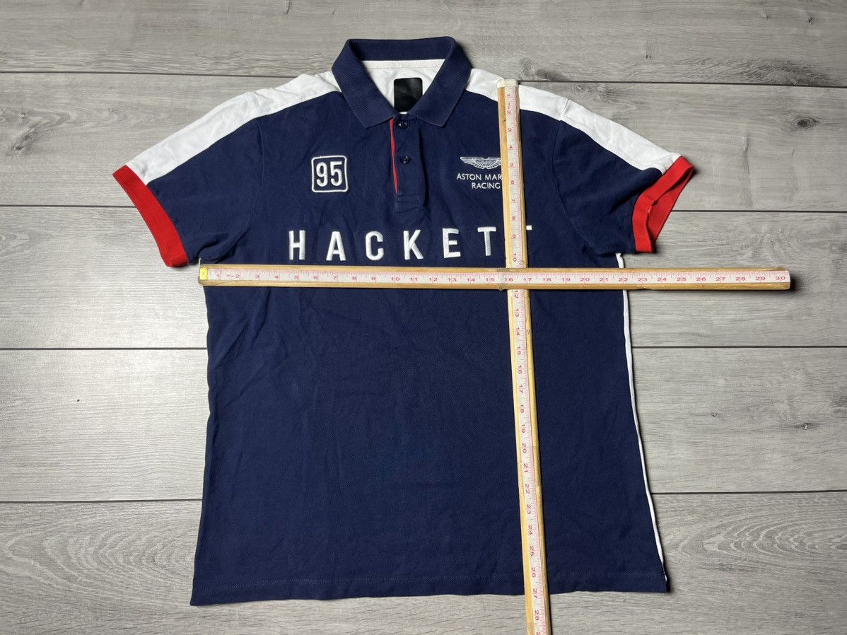 Hackett Hackett Men's Aston Martin Racing AMR MULTI SS Polo shirt Size US L / EU 52-54 / 3 - 5 Thumbnail