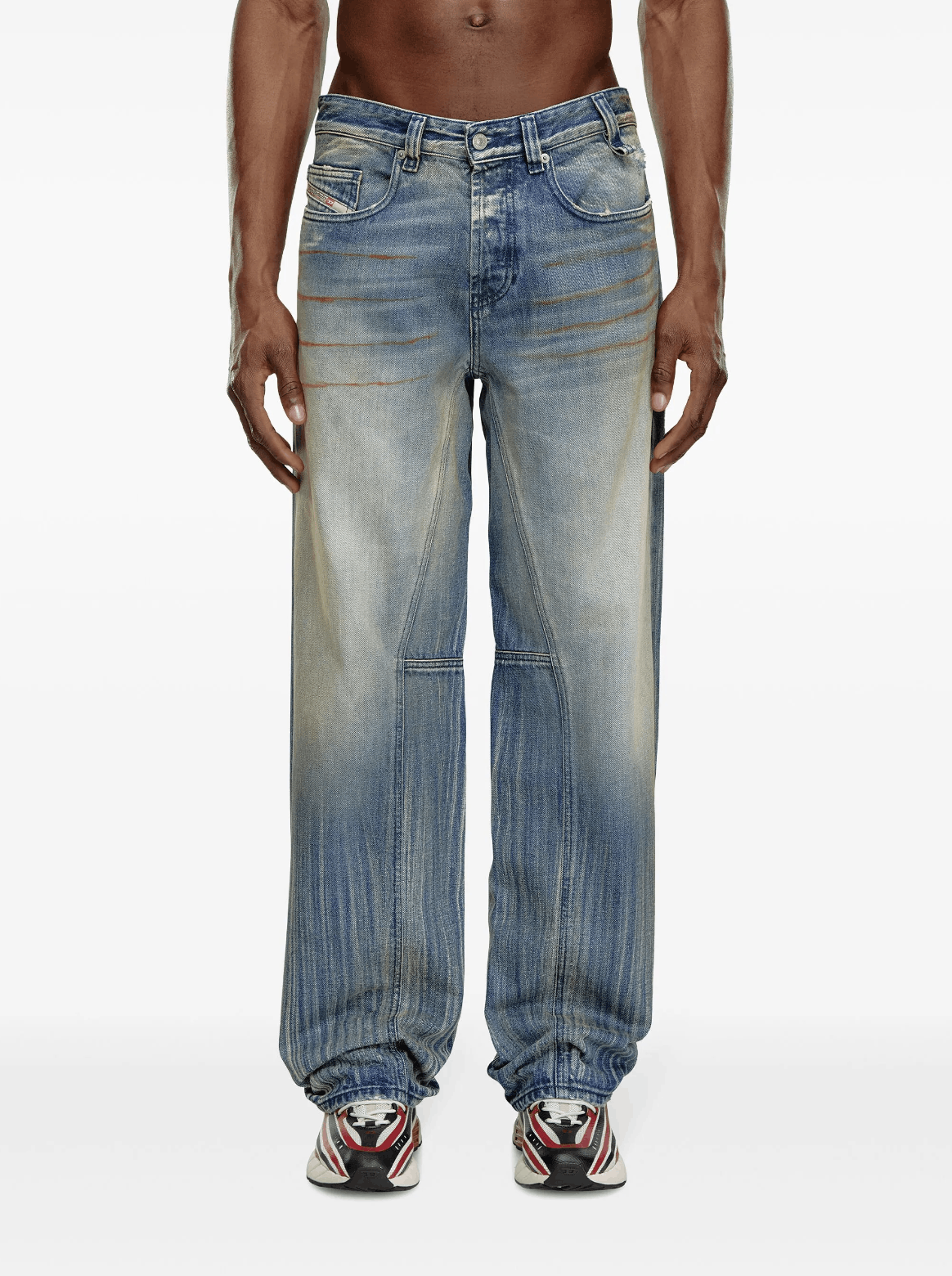 Diesel 2001 D-Macro Straight-Leg Jeans