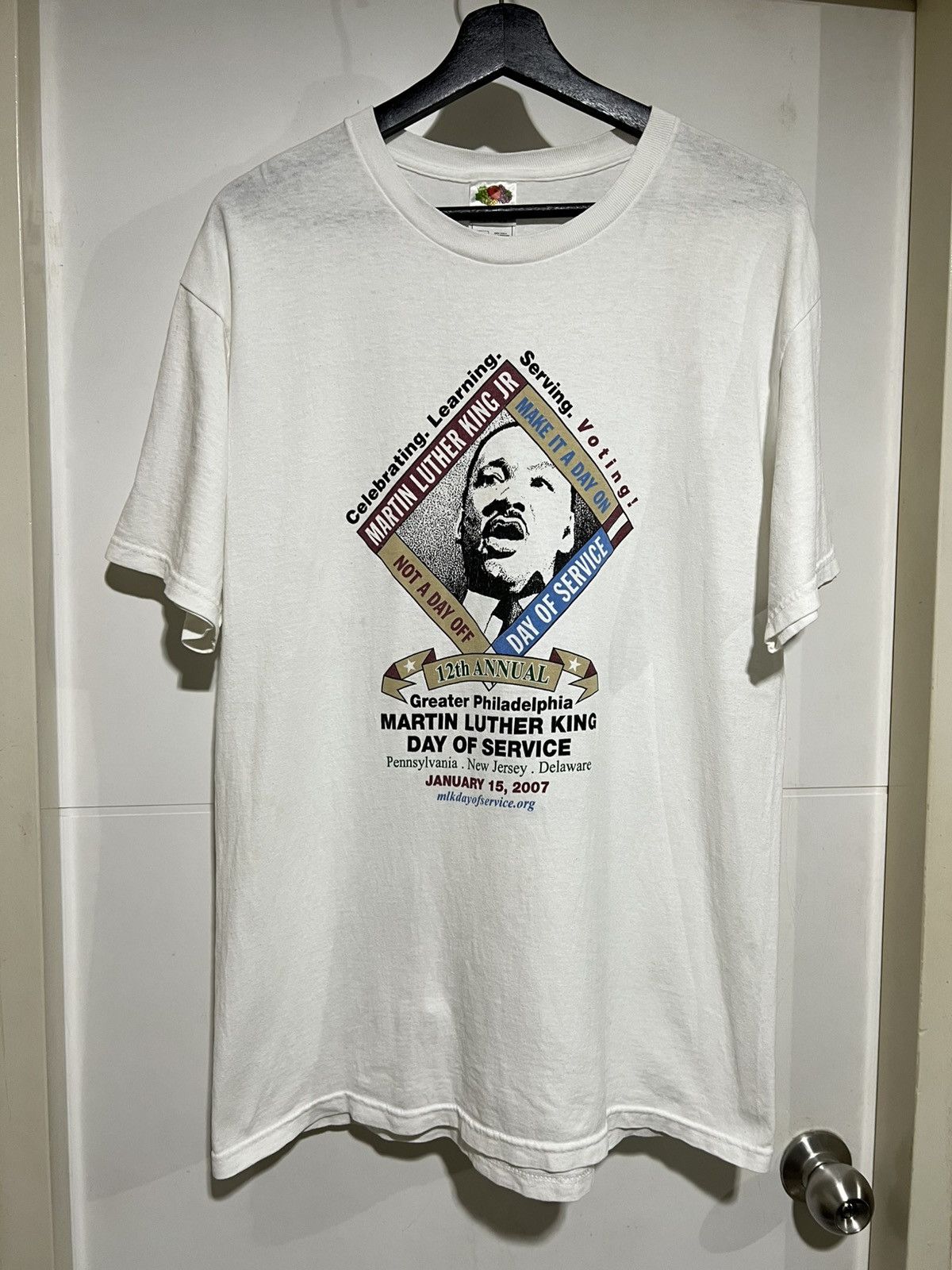 Vintage Martin Luther King Jr Size US L / EU 52-54 / 3 - 5 Thumbnail