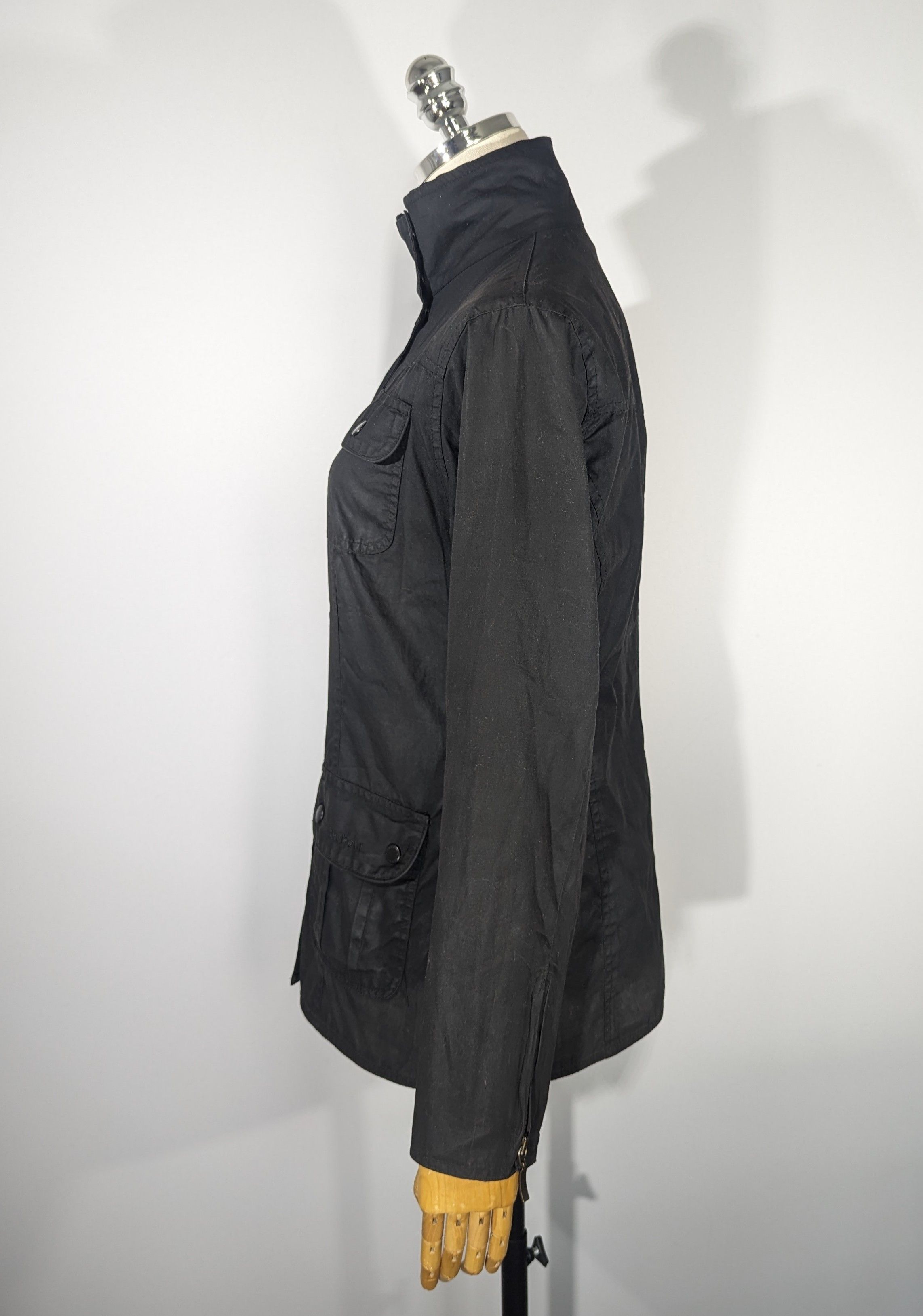 Barbour Barbour Flyweight Wax Utility Jacket Waxed Cotton England Size S / US 4 / IT 40 - 6 Thumbnail