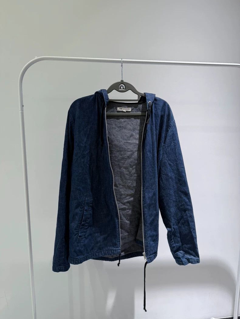 Comme des Garcons Comme Des Garcons Denim Hooded Jacket Size M / US 6-8 / IT 42-44 - 1 Thumbnail