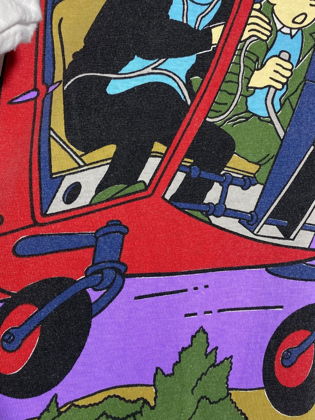 Cartoon Network 🔥 90s TINTIN CALCULUS AFFAIR TEE AIRLIFT ACTION RETRO COMIC Size US L / EU 52-54 / 3 - 5 Thumbnail