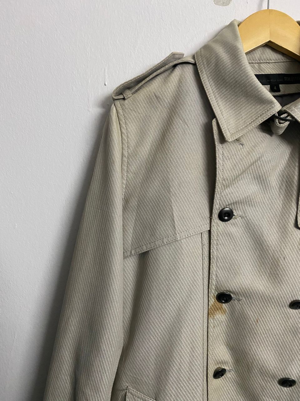 Schlussel Vintage Schlussel Adjustable Buckle Long Jacket Size US S / EU 44-46 / 1 - 6 Thumbnail