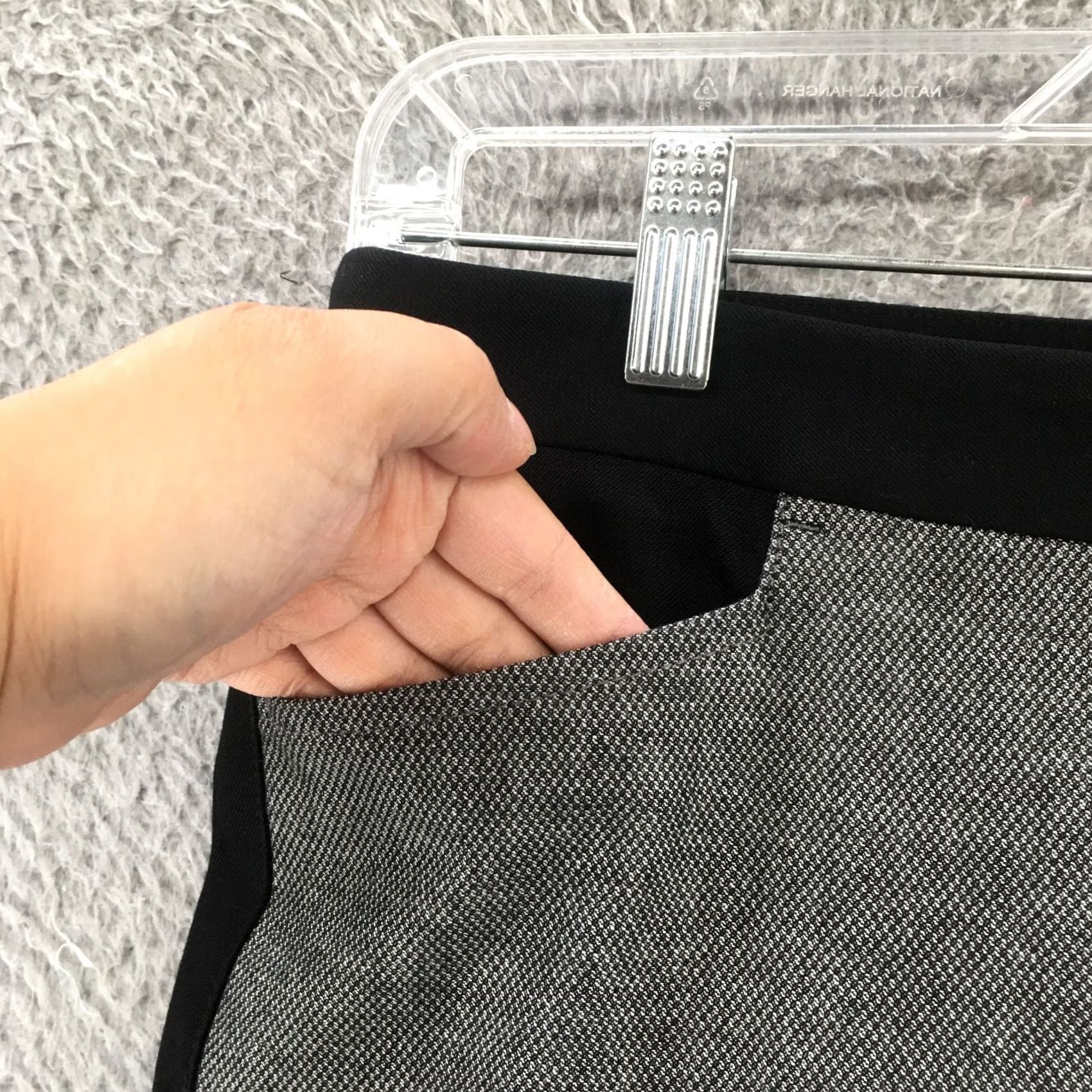 Banana Republic Banana Republic Sloan Skinny Pants Womens 4 Black Cotton Blend Mid Rise Zip Fly Size 27" / US 4 / IT 40 - 3 Thumbnail