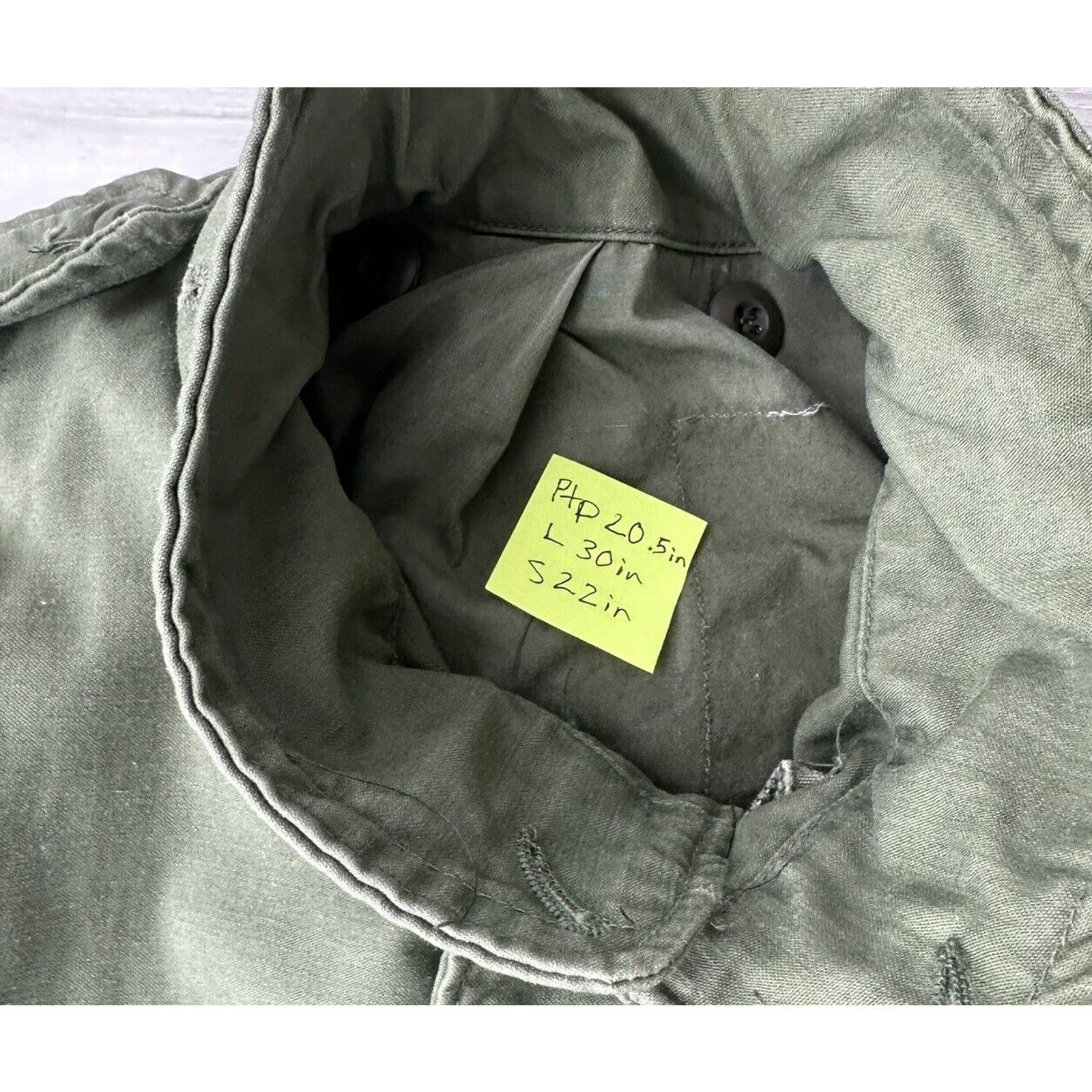 Vintage Vintage M65 Alpha Field Jacket Small Regular Military OG107 Size US M / EU 48-50 / 2 - 7 Thumbnail