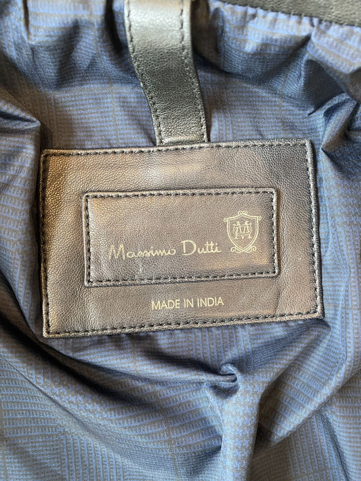 Massimo Dutti Massimo Dutti Sheepskin Leather Jacket SizeL Size US L / EU 52-54 / 3 - 6 Thumbnail