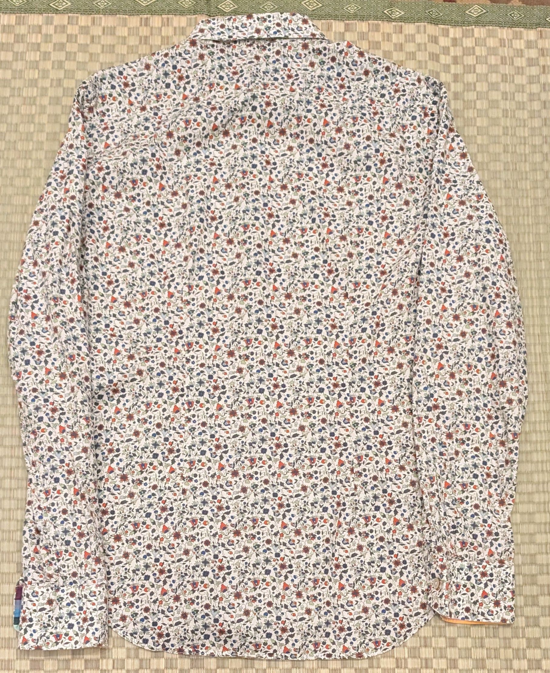 Paul Smith Paul Smith Floral Button Up Shirt Made in Italy Size US M / EU 48-50 / 2 - 2 Thumbnail