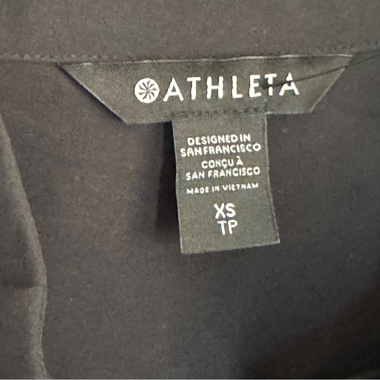 Other Athleta Black Blouse XS Size XS / US 0-2 / IT 36-38 - 4 Thumbnail