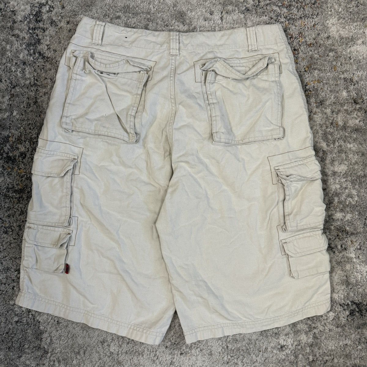 JNCO × Vintage Vintage Y2K Godbody baggy wide leg multi cargo pocket shorts Size US 36 / EU 52 - 1 Thumbnail
