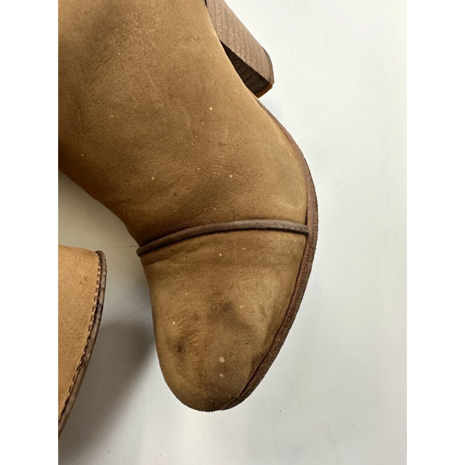 Rag & Bone Rag & Bone Kinsey Boots Women’s 5 Brown Suede Ankle Strap Block Heel High Casual Modern Shopping Going Out Shoes Womens Size US 5 / IT 35 - 4 Thumbnail