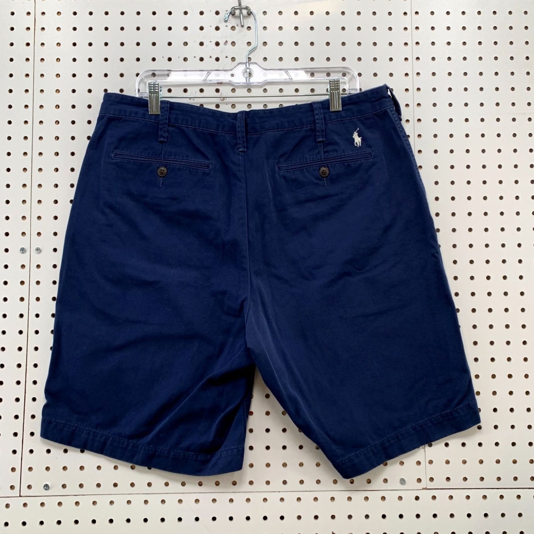 Polo Ralph Lauren Polo Ralph Lauren Chino Shorts Mens Navy Blue Casual Size 35 Inseam 10 Size US S / EU 44-46 / 1 - 7 Thumbnail