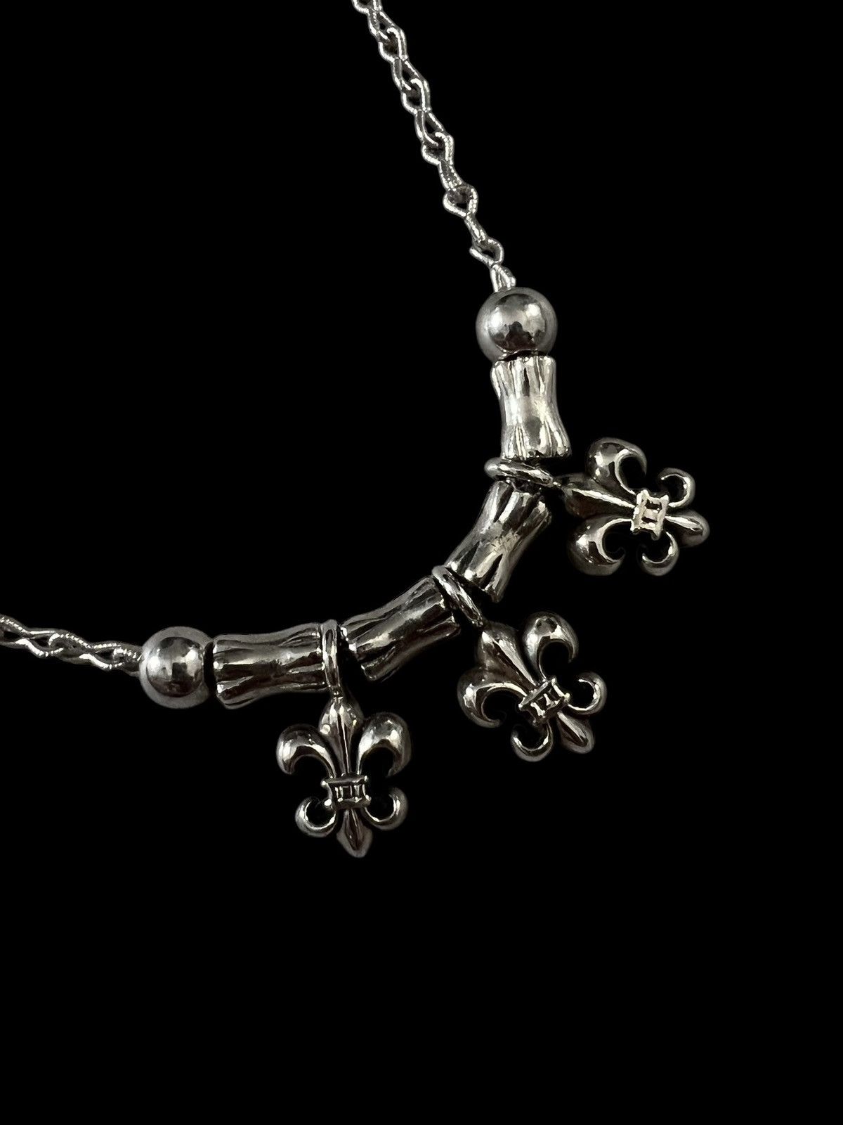 Jewelry Dagger Pendant Steel Necklace Chrome Hearts Inspired Size ONE SIZE - 3 Thumbnail