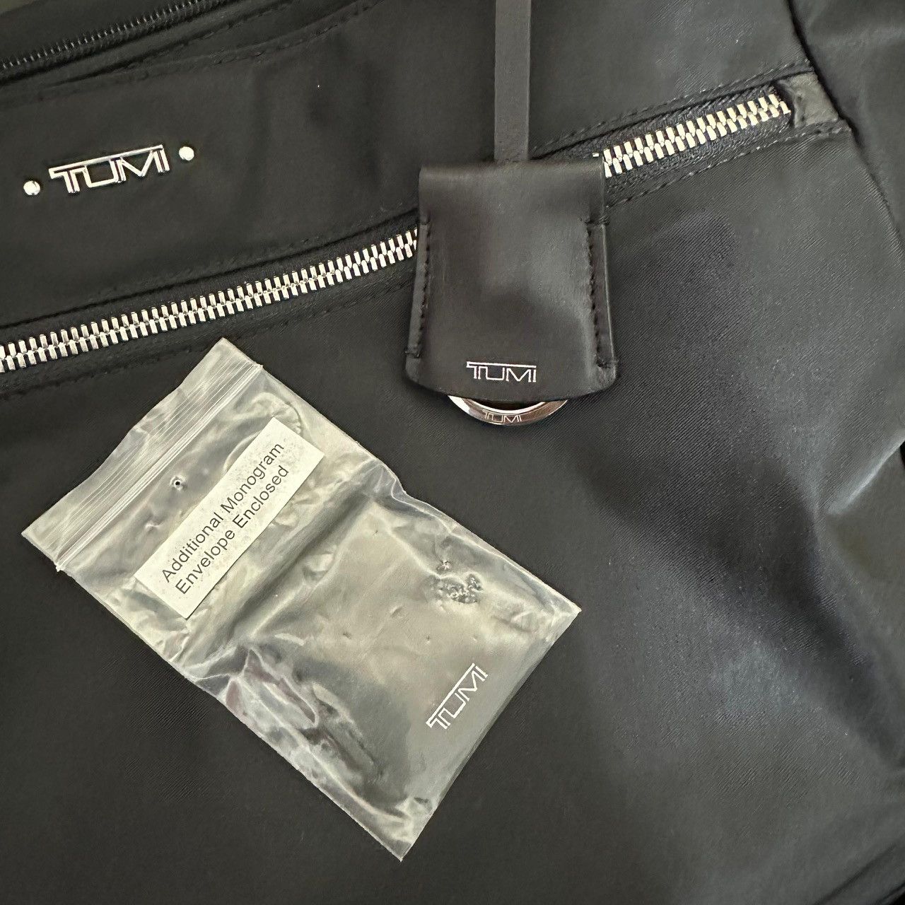 Tumi Authentic TUMI Mauren Tote Voyageur Black Nylon Size ONE SIZE - 9 Thumbnail