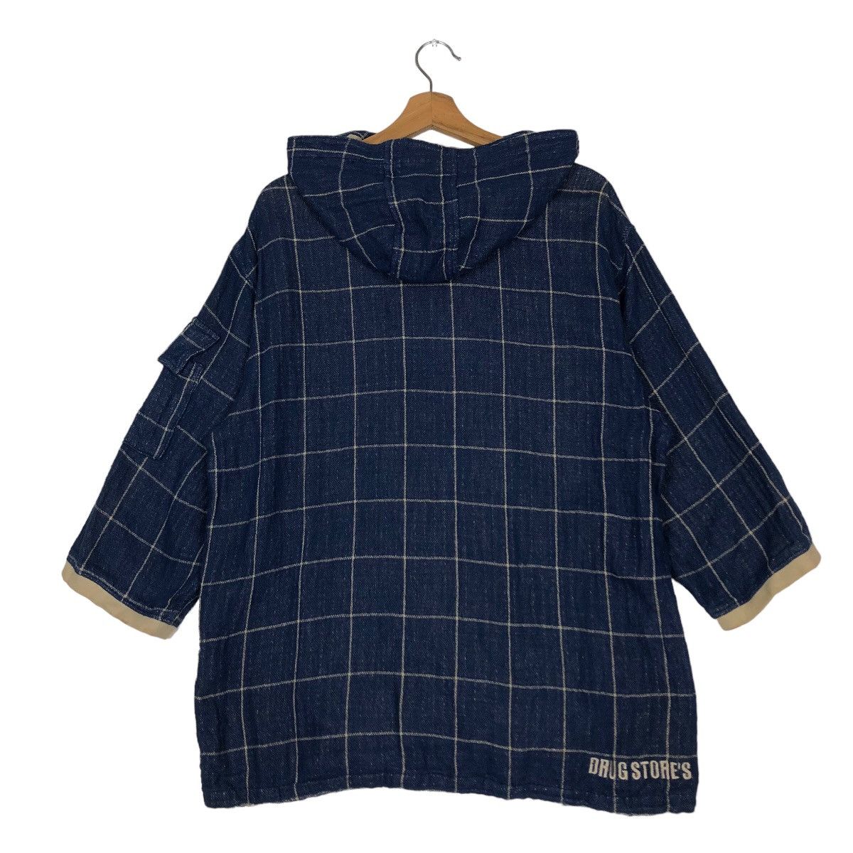 Hysteric Glamour 🔥Oversized Jacket Drug Store’s Big Logo Pig Tartan Design Size US L / EU 52-54 / 3 - 8 Thumbnail