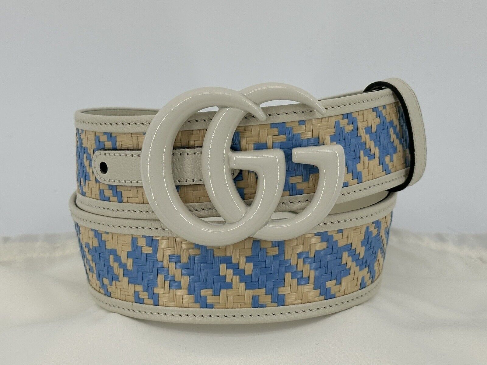 image of New Gucci Marmont Elt Woman Size-95Cm in Beige, Women's