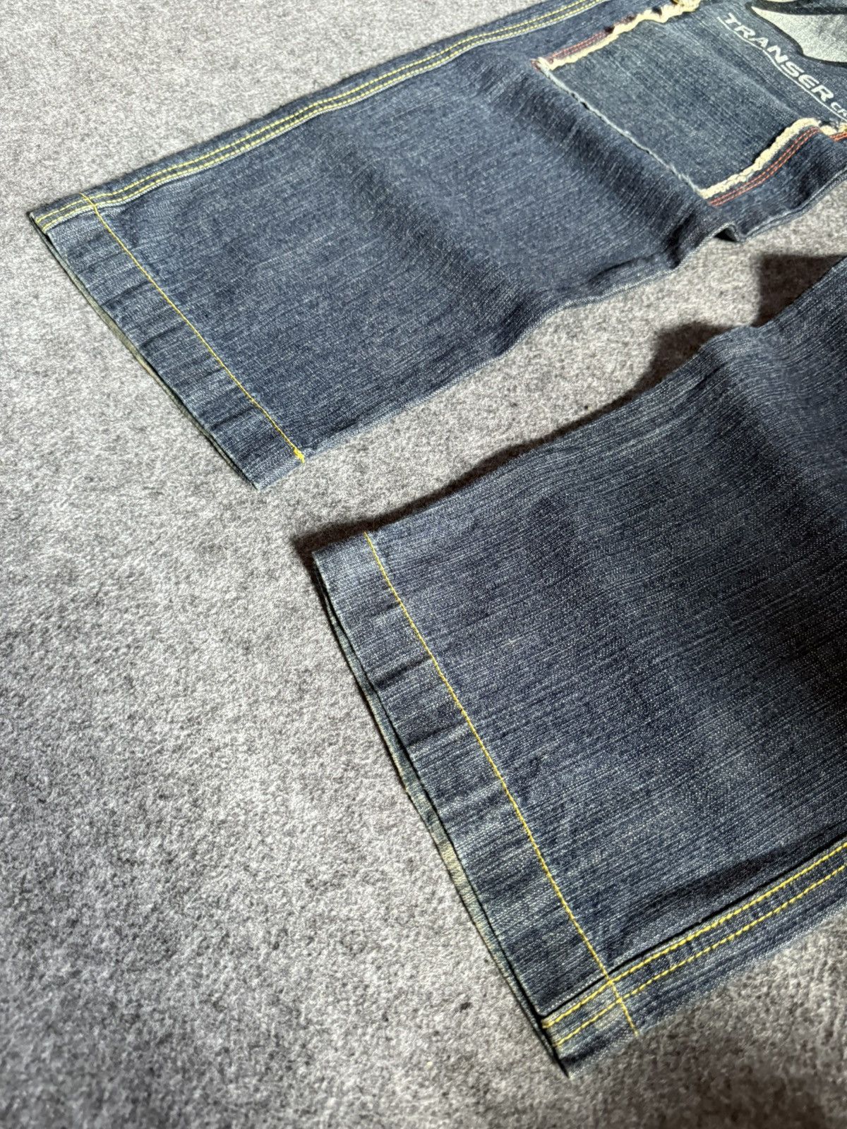 G-Unit × JNCO 2000s Transfer Baggy Patch Work Details Loose Jeans Size US 29 - 7 Thumbnail