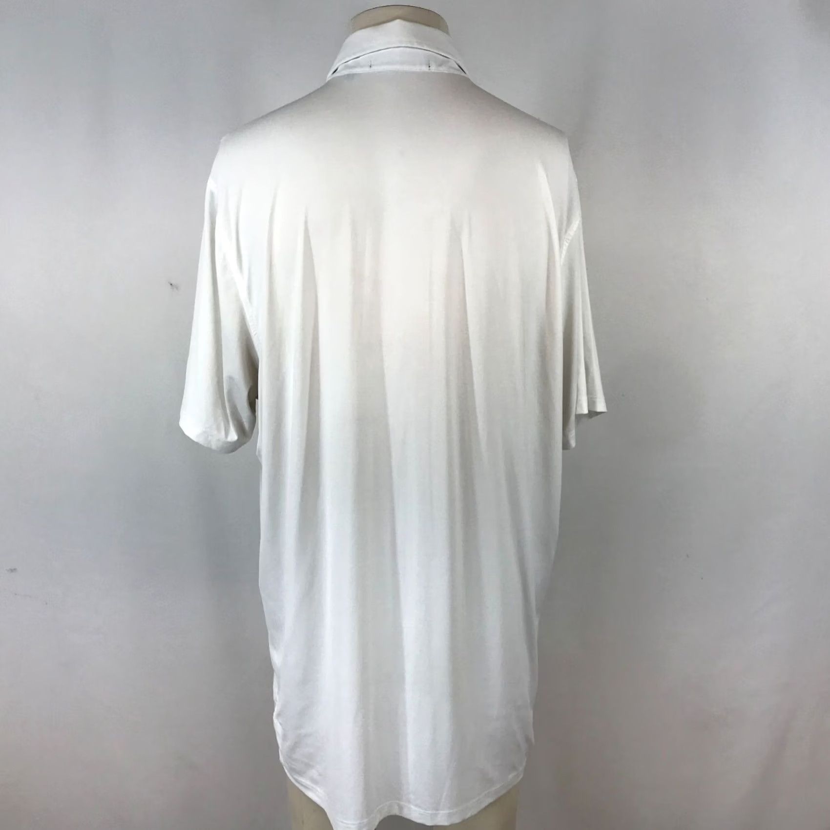 Vintage GREYSON MEN'S XL White Short Sleeve Collared Polo Golf Shirt Size US XL / EU 56 / 4 - 5 Thumbnail
