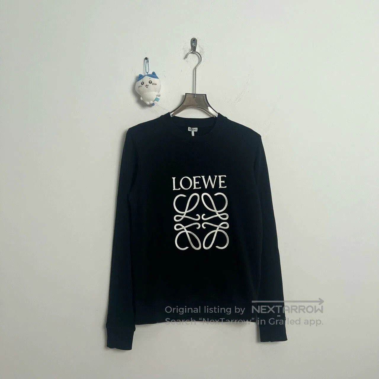 Loewe Loewe Black Embroidered Logo Hoodie Size S. Size US S / EU 44-46 / 1 - 1 Thumbnail