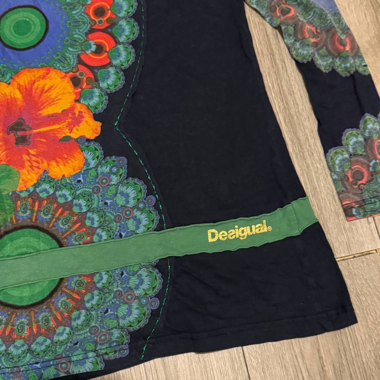 Desigual desigual long sleeve t-shirt multicolor Floral Womens Size M Size M / US 6-8 / IT 42-44 - 4 Thumbnail
