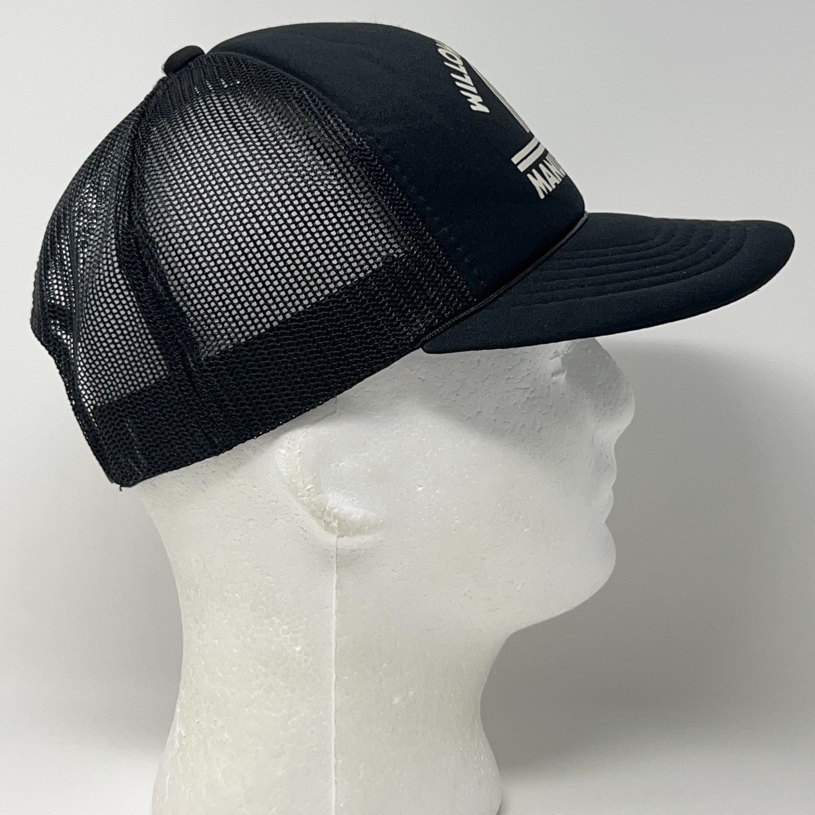 Vintage Vintage Willow Springs Manufacturing Trucker Hat Cap Black Size ONE SIZE - 7 Thumbnail