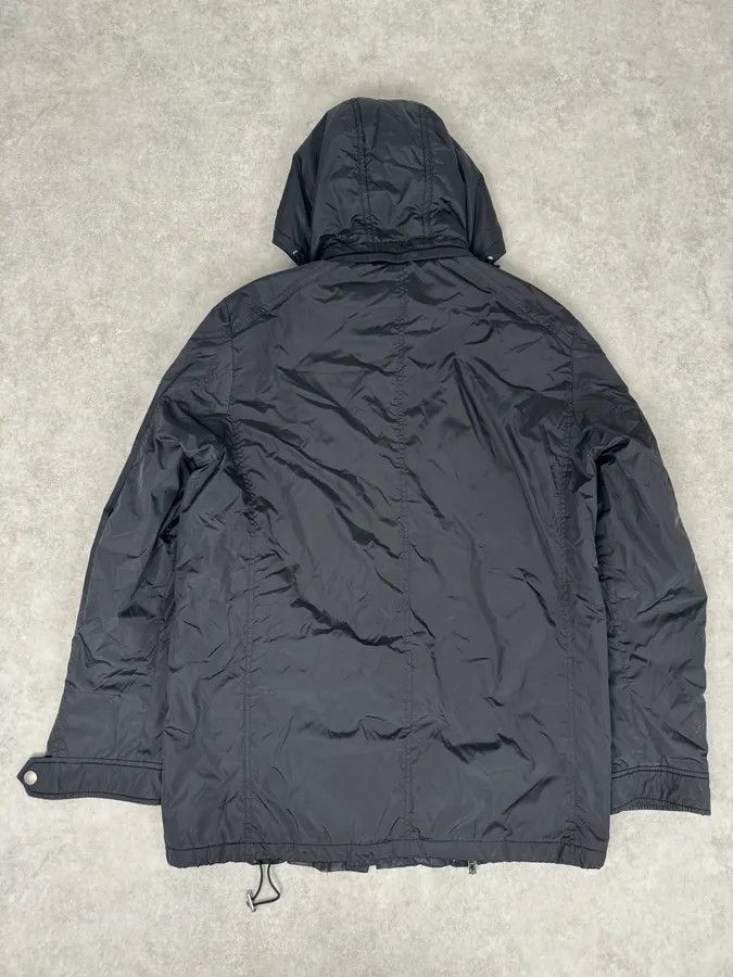 Gucci AW2013 Gucci Black Long Windbreaker Hooded Jacket Size US M / EU 48-50 / 2 - 5 Thumbnail