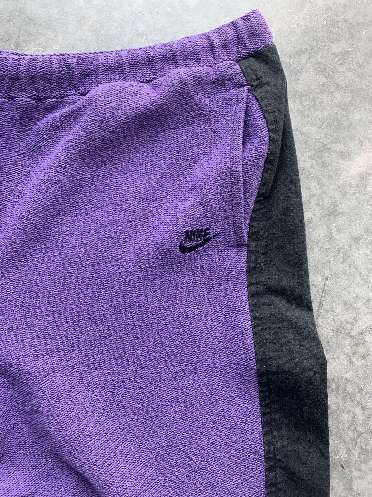Nike × Vintage Crazy Vintage 80s Nike Sweatpants Terry Cotton Size US 36 / EU 52 - 2 Thumbnail