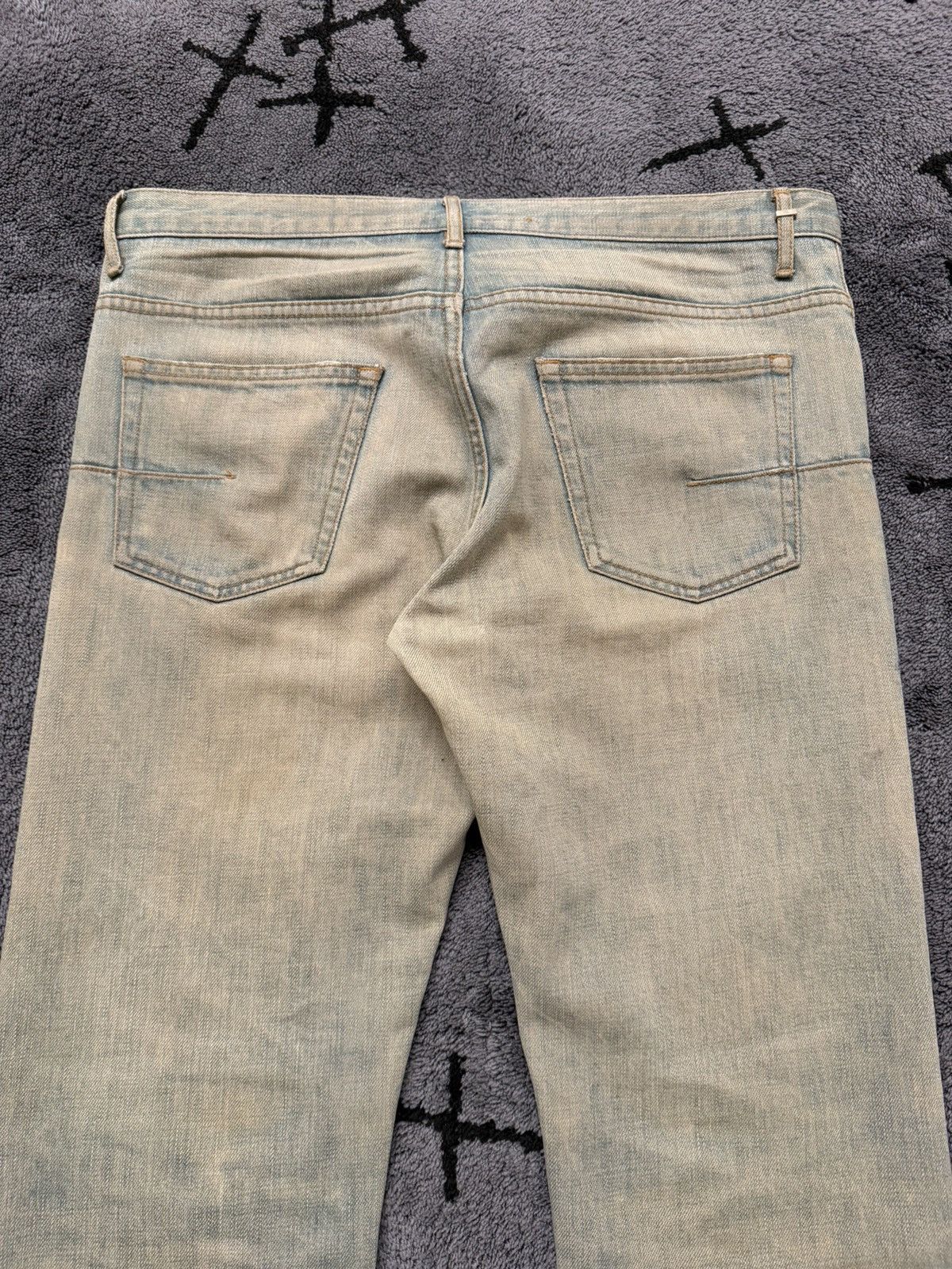 Dior SS05 inky Venom Nut Unwaxed Bleu Clairs Size US 31 - 8 Thumbnail