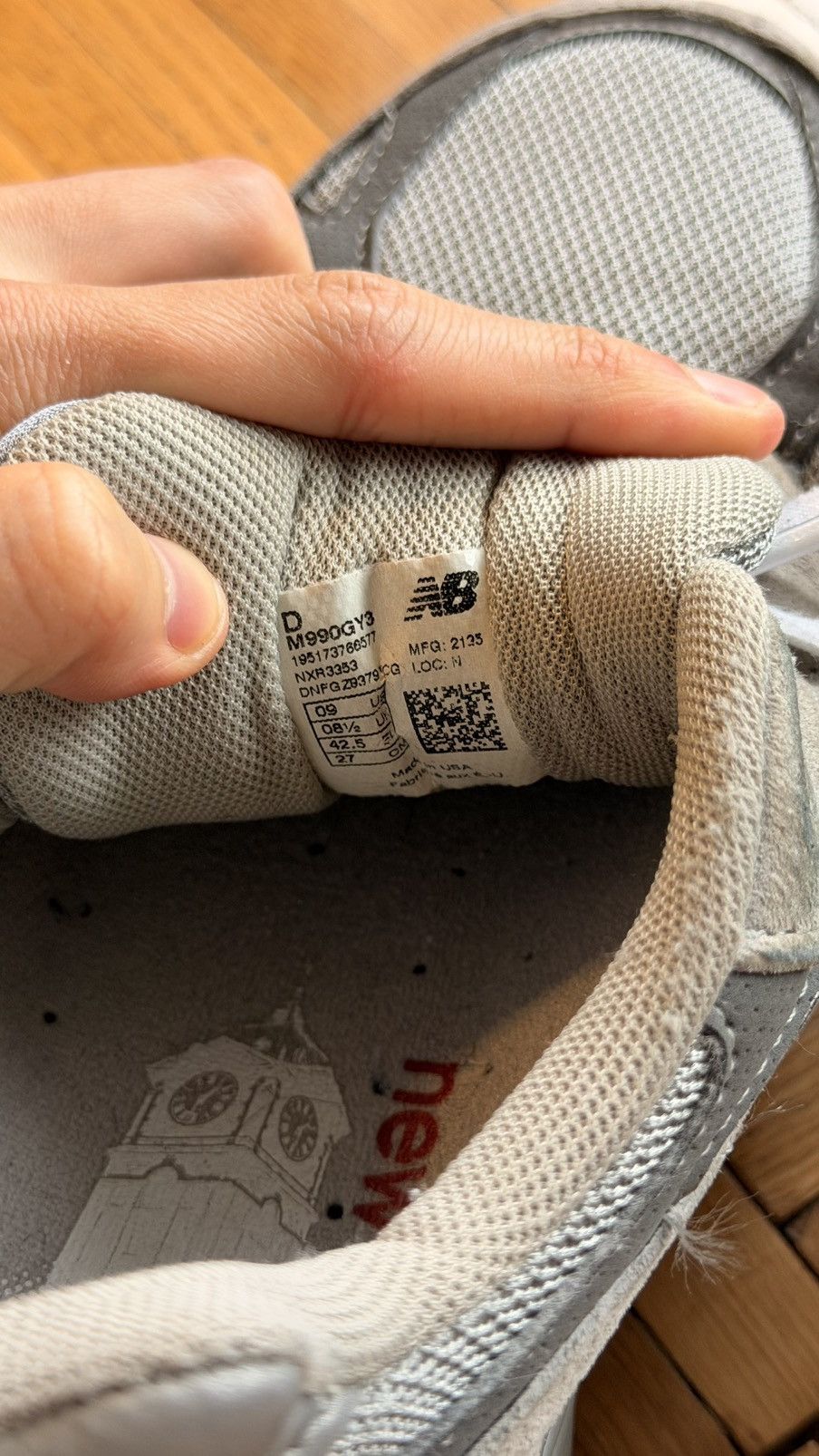 New Balance New Balance 990 Made in USA Size US 9 / EU 42 - 3 Thumbnail