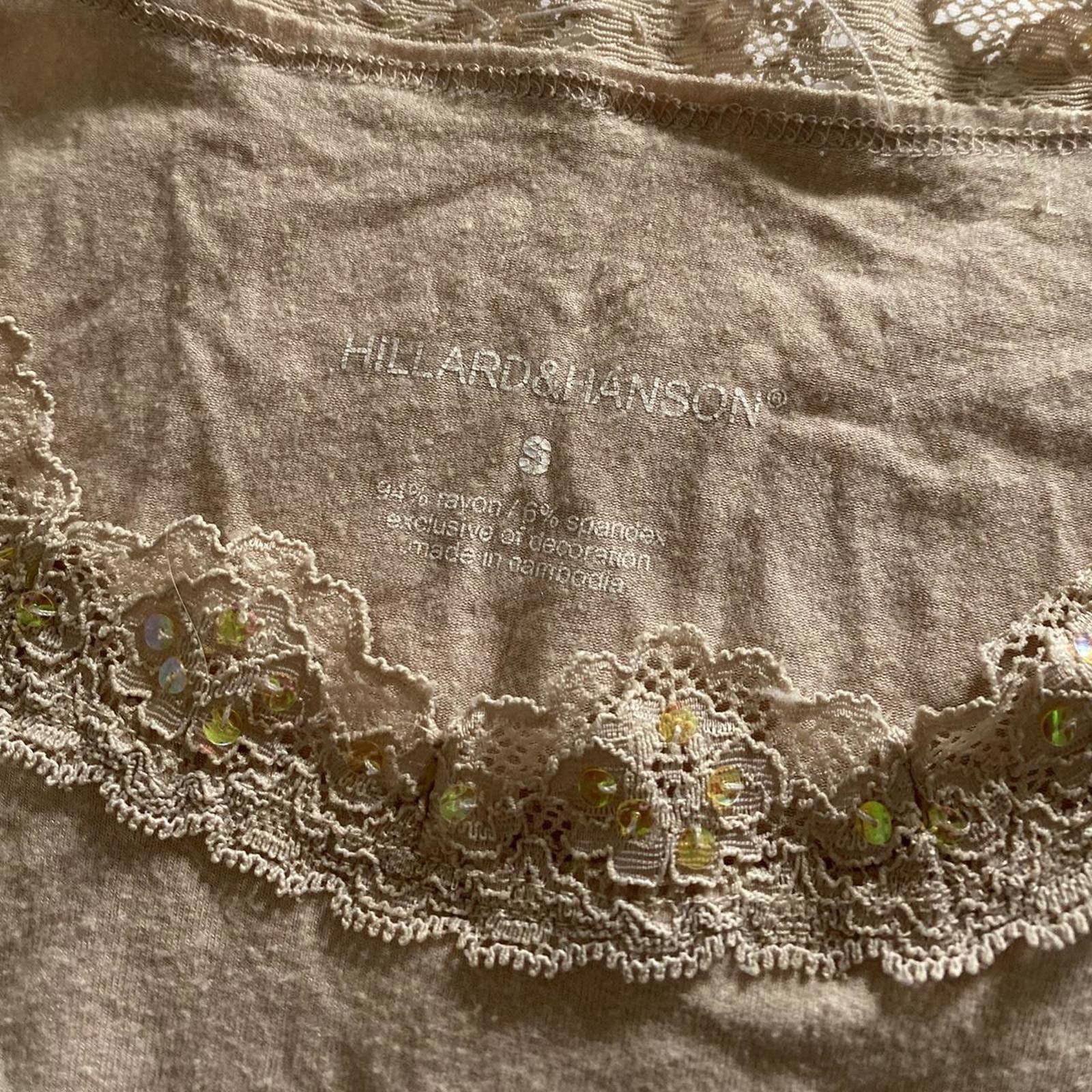 Other Beige lace tank with sequence details Size M / US 6-8 / IT 42-44 - 3 Thumbnail