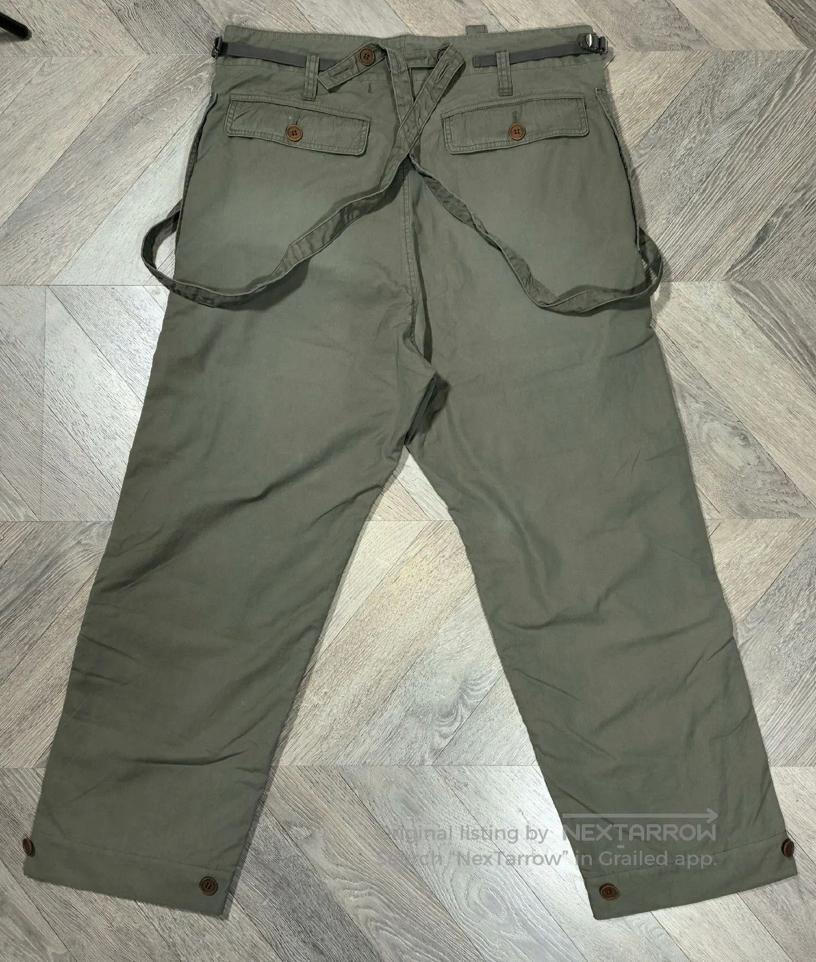 Visvim visvim northrop pants with adjustable suspenders. Size US 32 / EU 48 - 3 Thumbnail