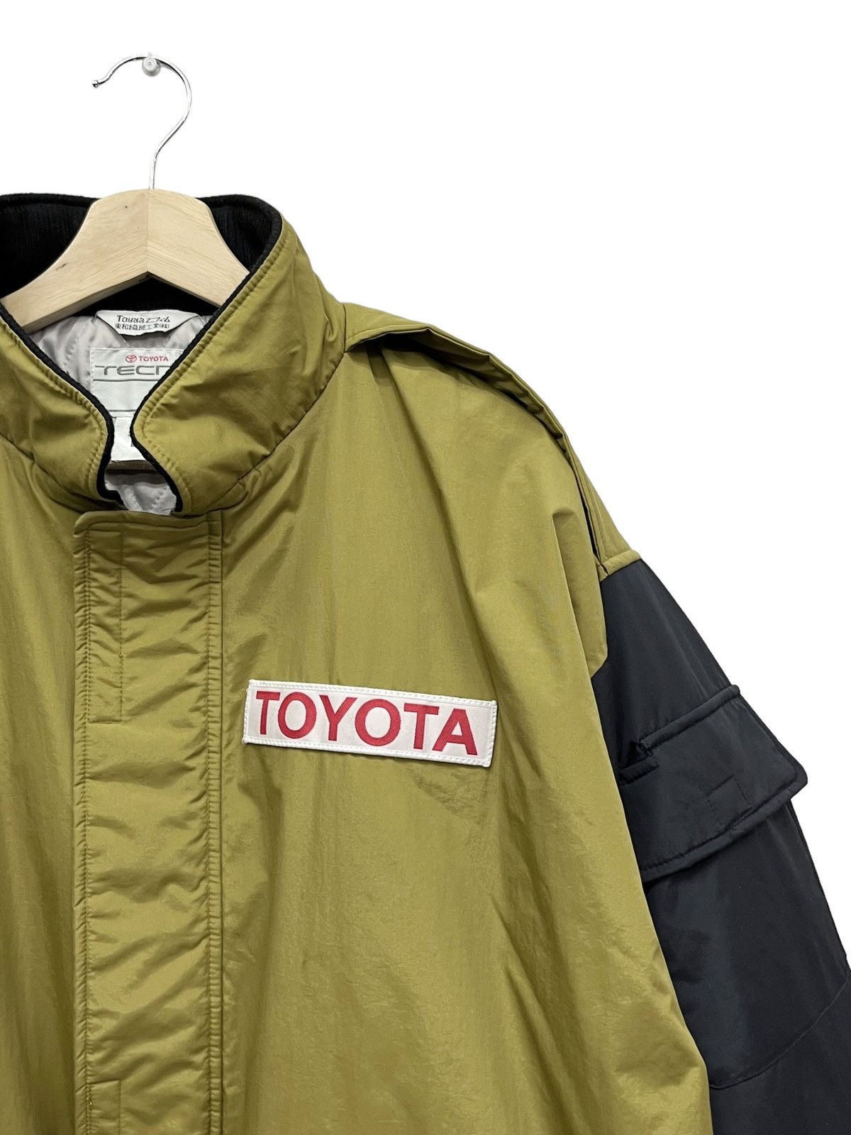 Vintage 🔥TRD TOM’S🔥Vtg 90’s TOYOTA TECNO JAPAN Quitted Lined Parka Size US L / EU 52-54 / 3 - 8 Thumbnail