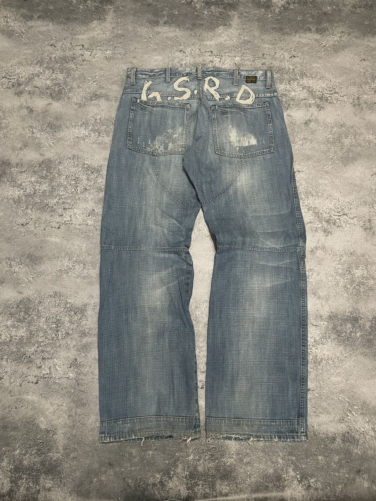 G-Star Vintage Denim Pants G-star Big Logo Y2K Size US 34 / EU 50 - 1 Thumbnail