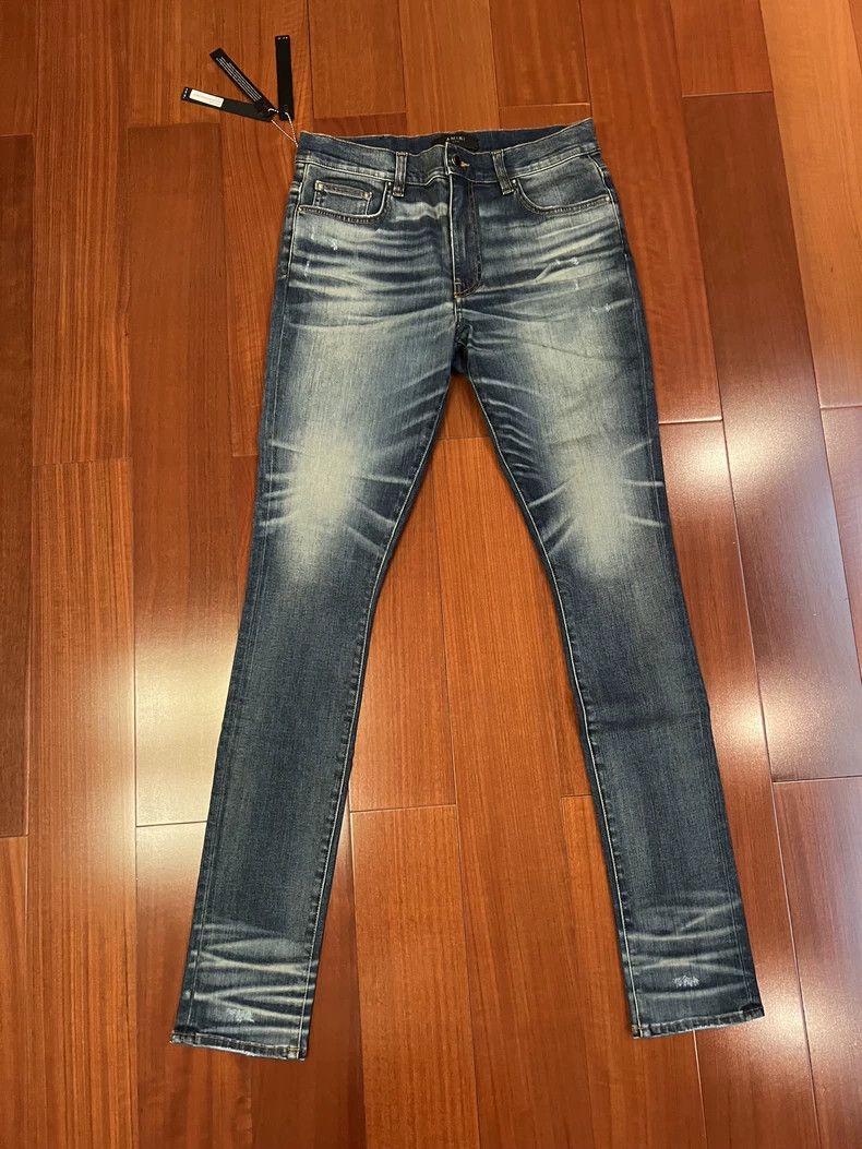 Amiri Amiri deep blue basic denim Size US 32 / EU 48 - 1 Thumbnail