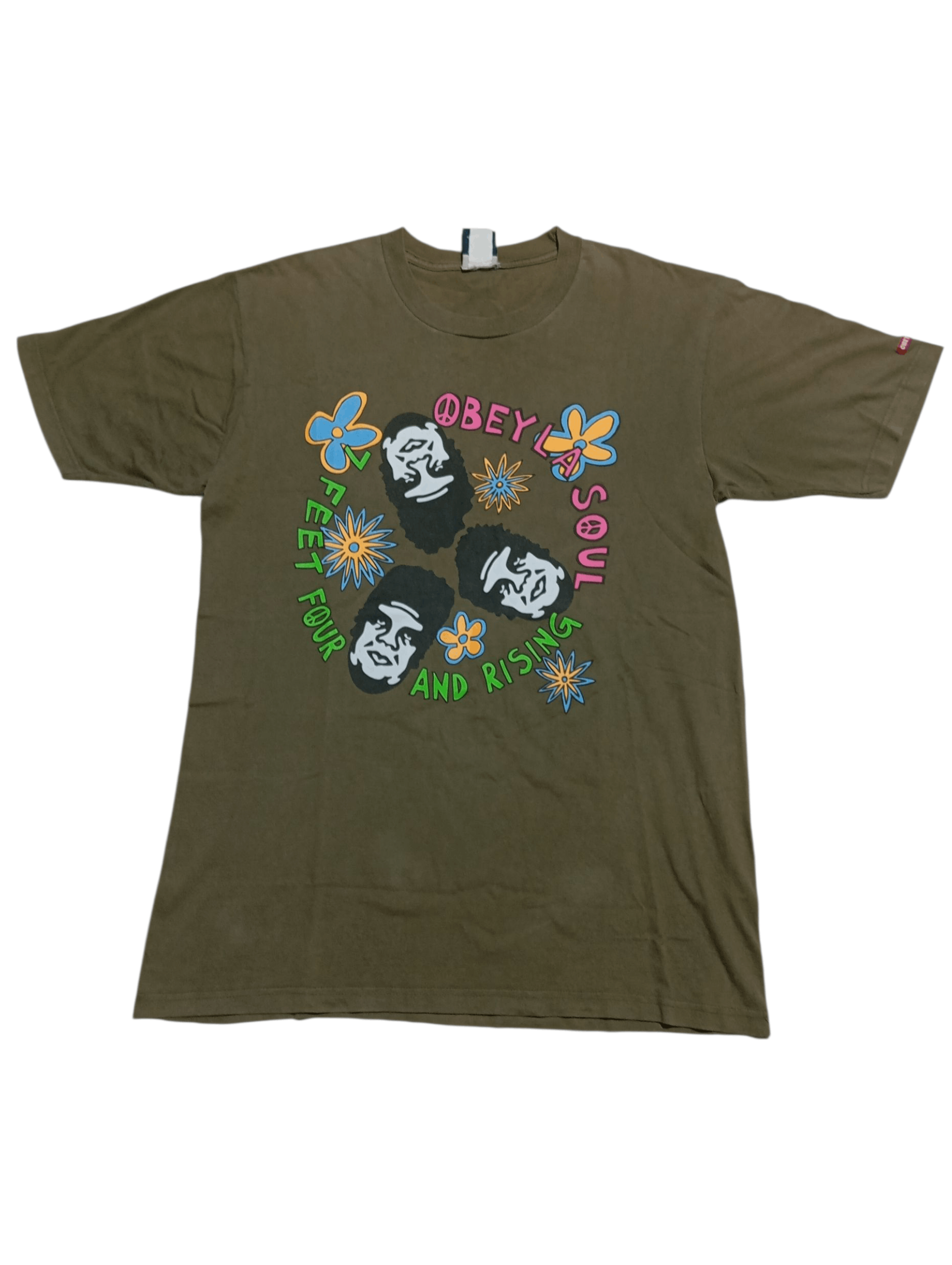 Obey Vintage Obey Ripoff De La Soul Shirt Size US L / EU 52-54 / 3 - 2 Thumbnail